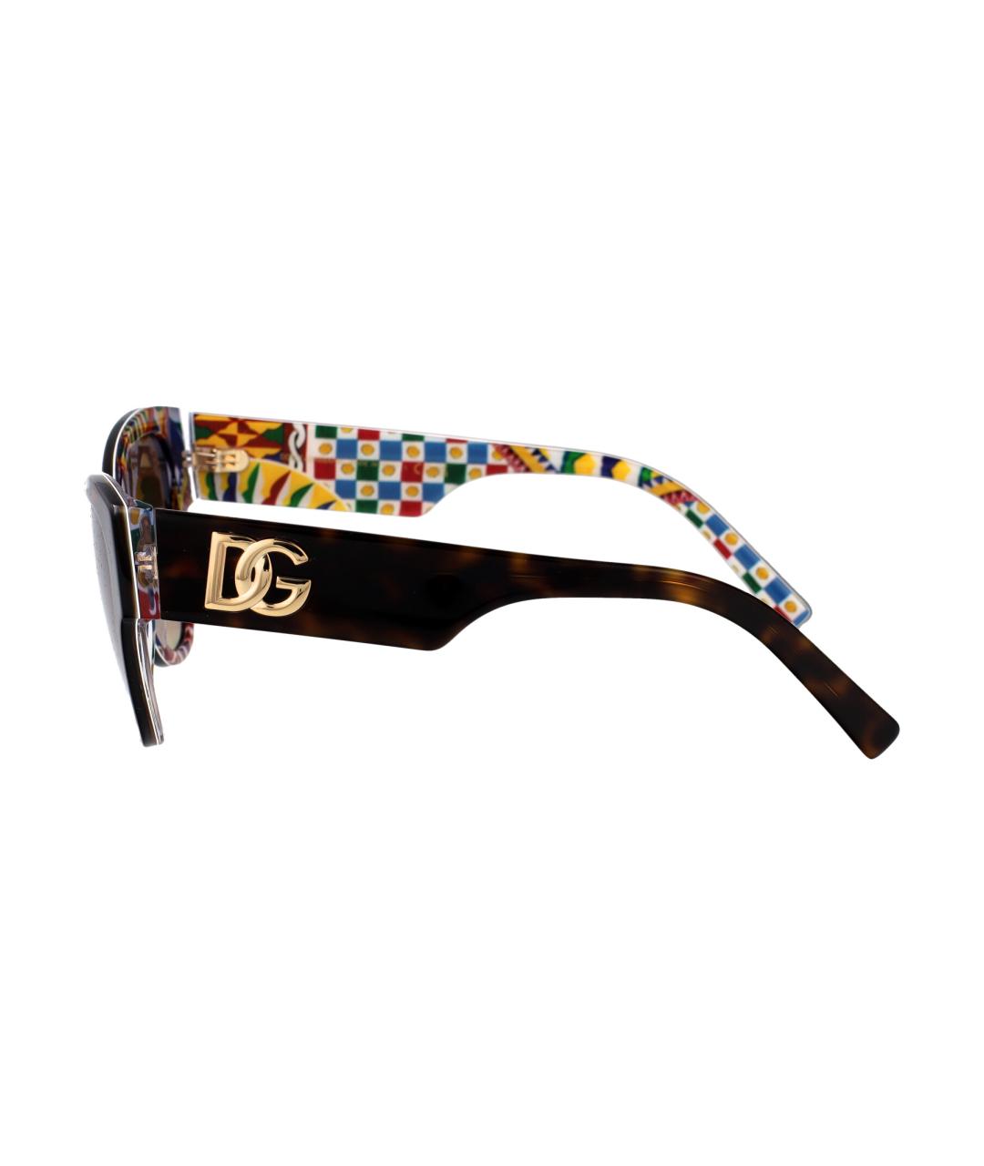 DOLCE&GABBANA Мульти солнцезащитные очки, фото 3