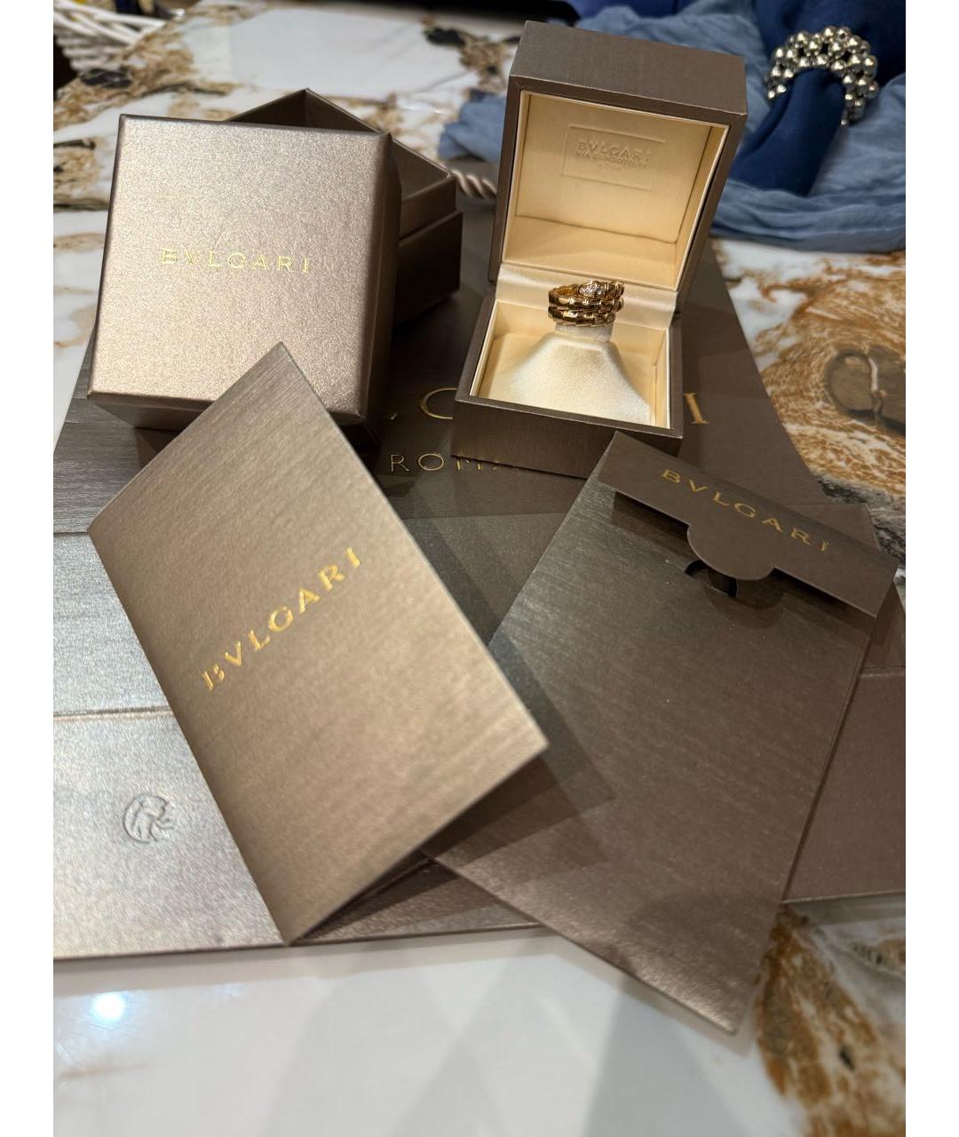 BVLGARI Золотое кольцо из розового золота, фото 4