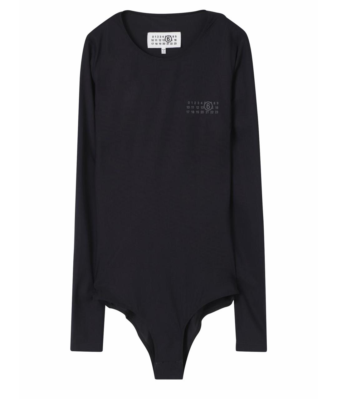 MM6 MAISON MARGIELA Черное боди, фото 1