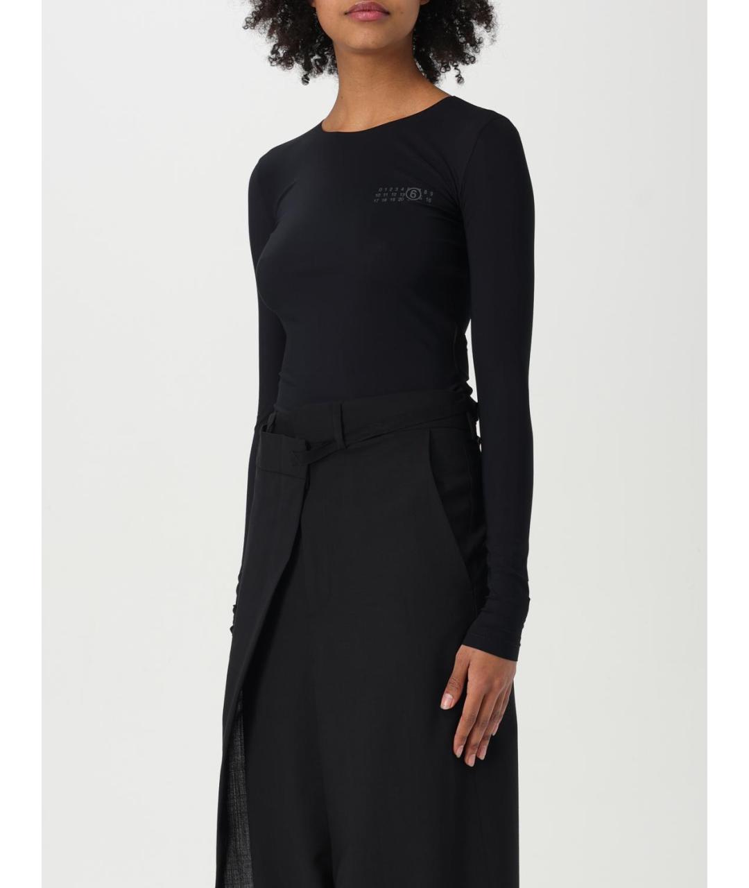 MM6 MAISON MARGIELA Черное боди, фото 4