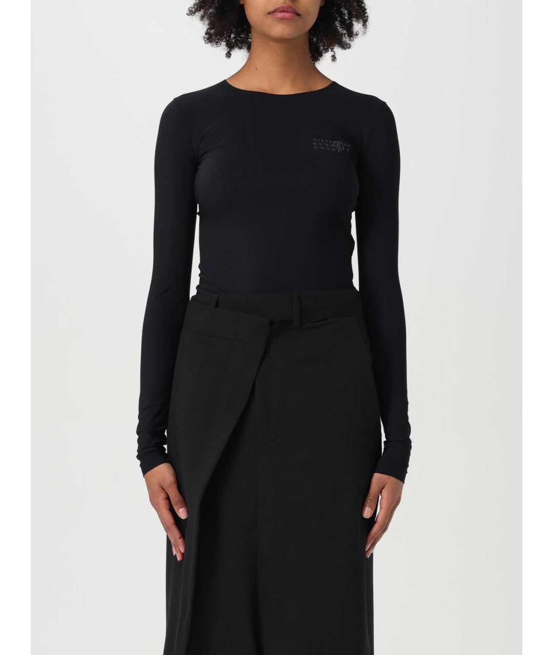 MM6 MAISON MARGIELA Черное боди, фото 2
