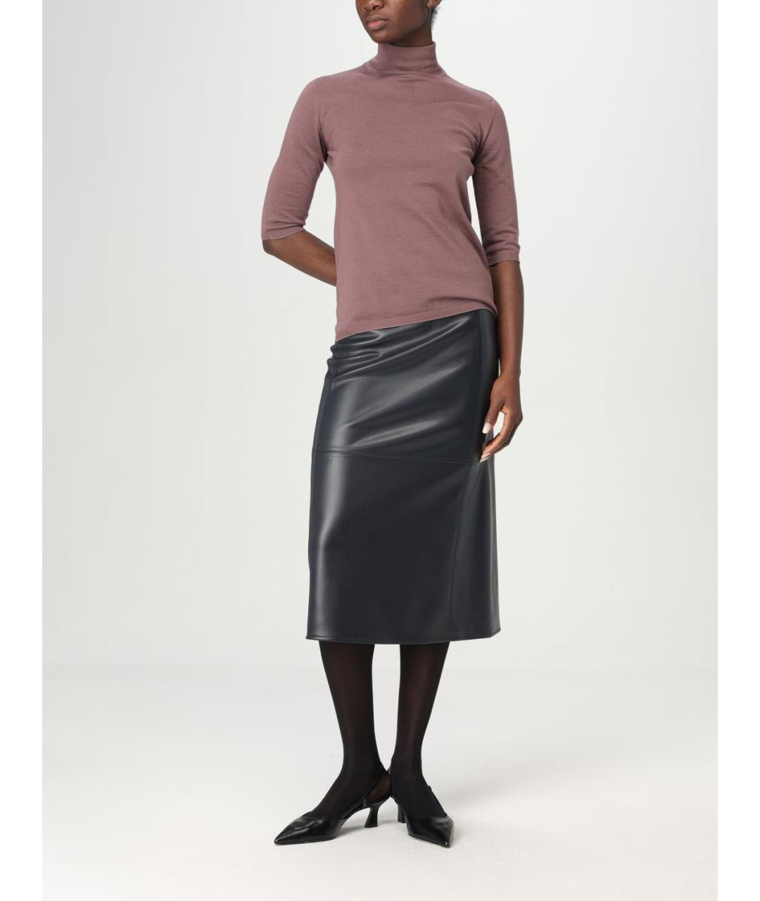 MAX MARA Фиолетовый джемпер / свитер, фото 3