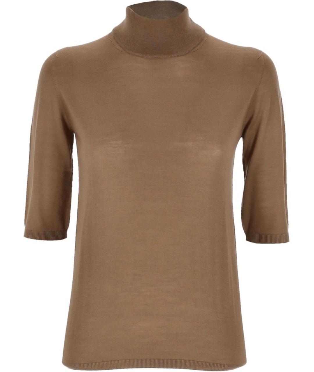 MAX MARA Коричневый джемпер / свитер, фото 1