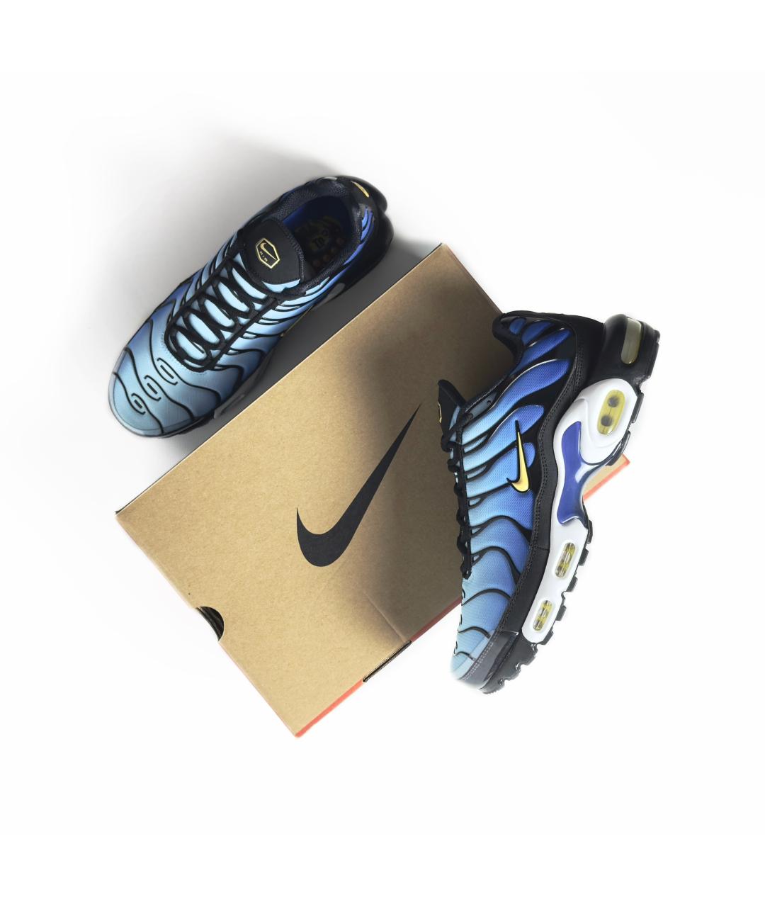 NIKE Синие низкие кроссовки / кеды, фото 6