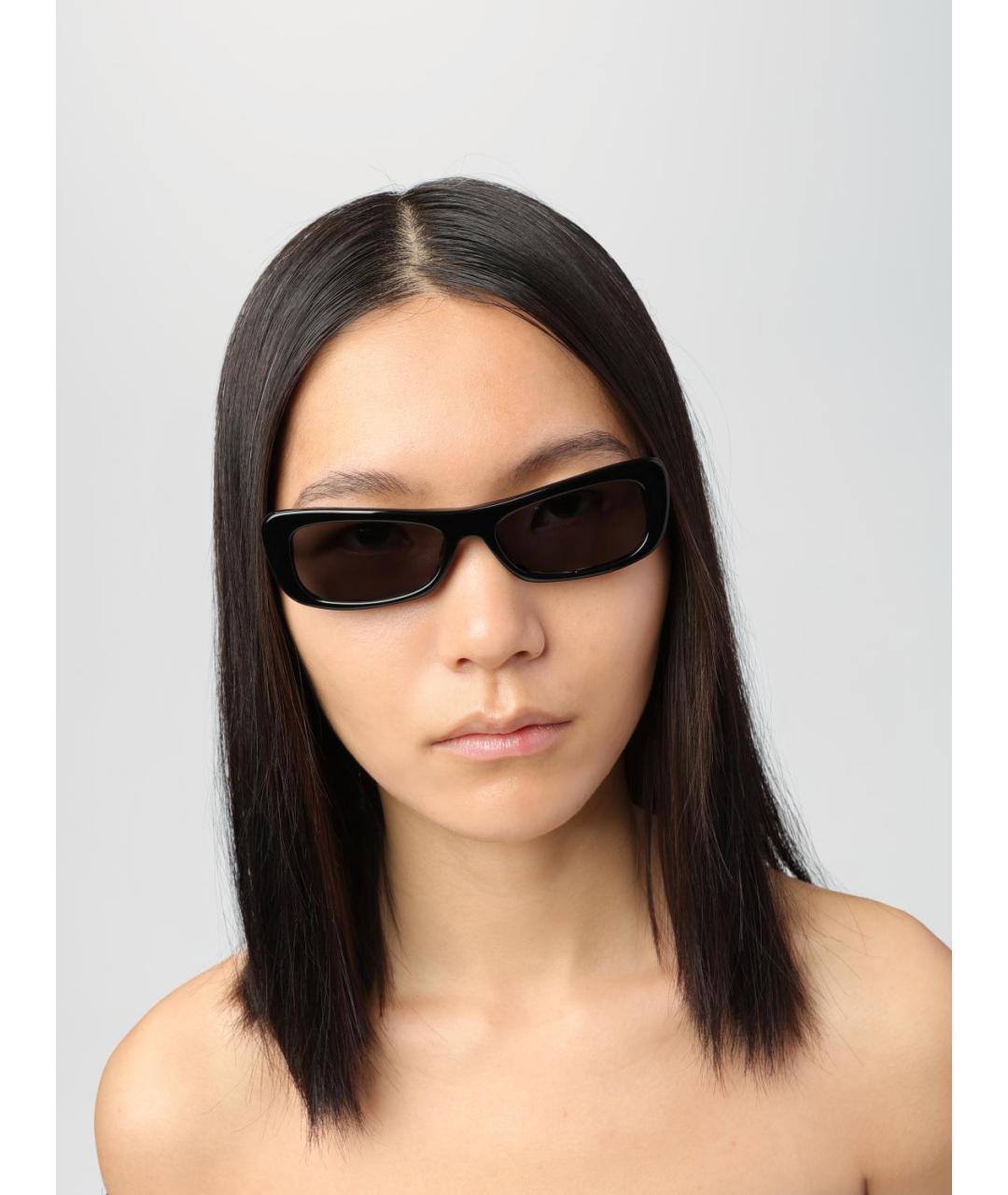 JACQUEMUS Черные солнцезащитные очки, фото 2