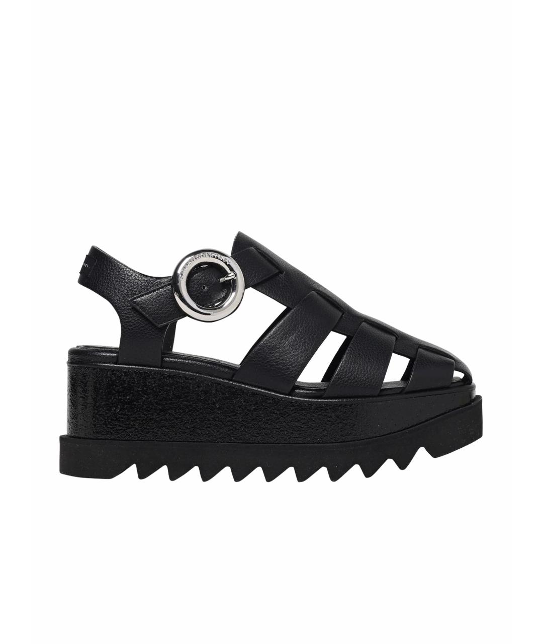 STELLA MCCARTNEY Черные босоножки, фото 1