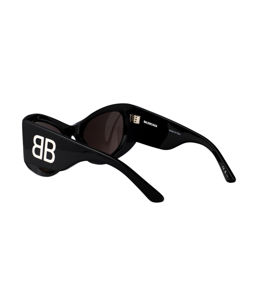 BALENCIAGA Черные солнцезащитные очки, фото 4