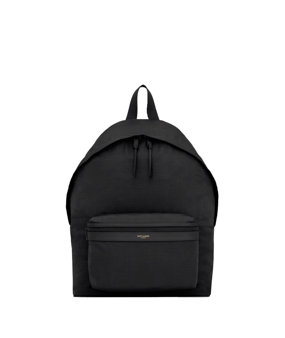 SAINT LAURENT Черный синтетический рюкзак, фото 1