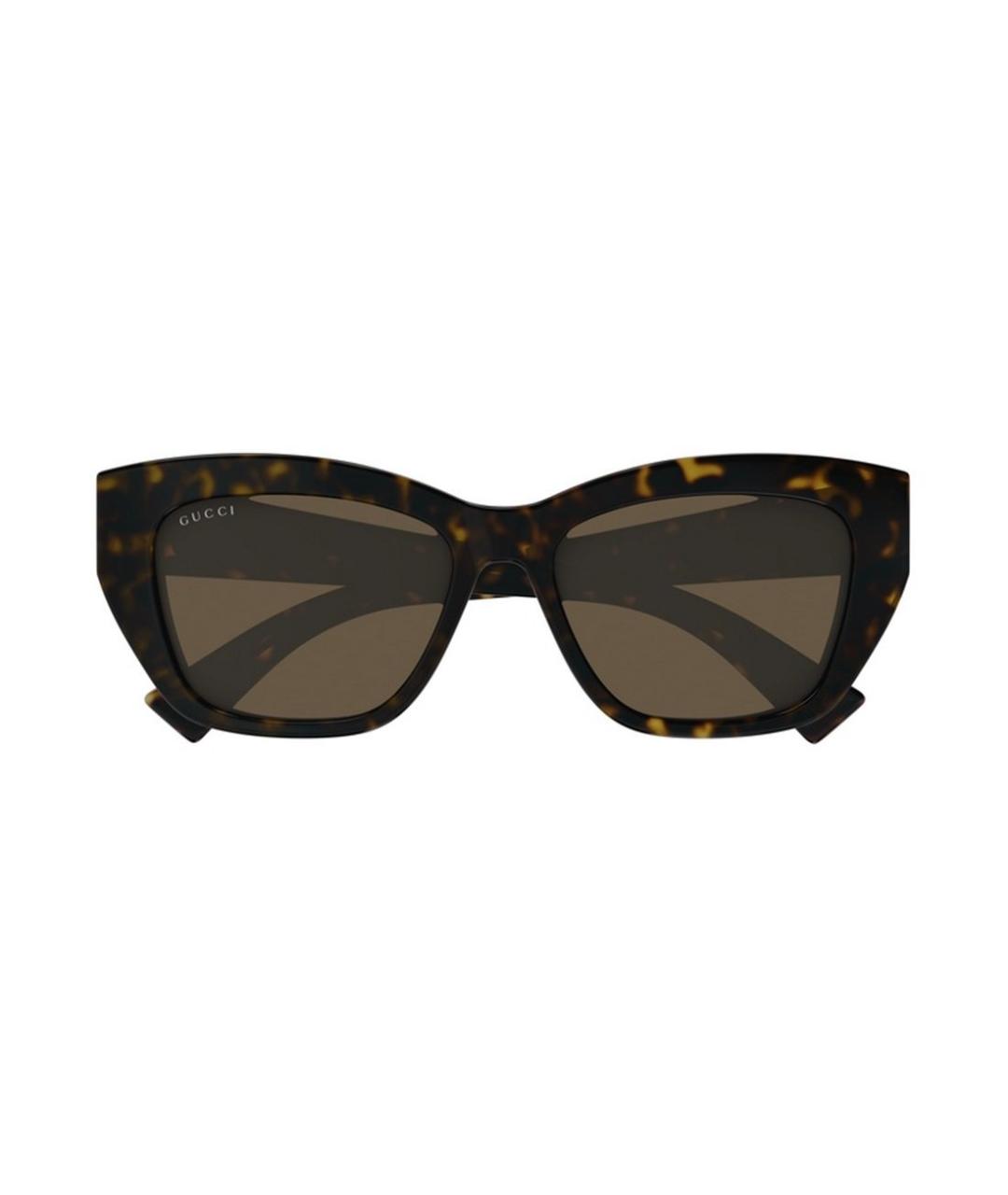 GUCCI Коричневые солнцезащитные очки, фото 2