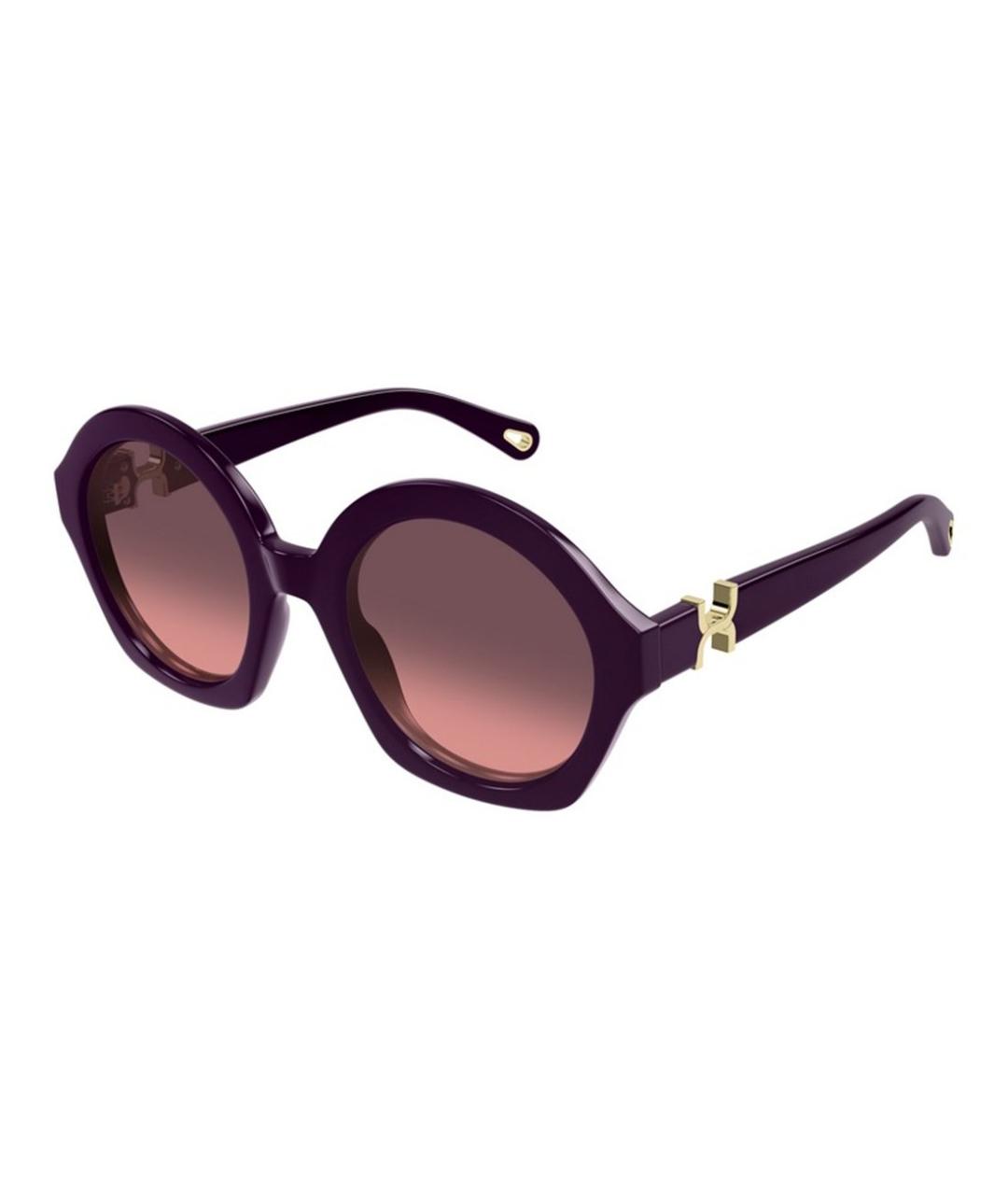 CHLOE Фиолетовые солнцезащитные очки, фото 1