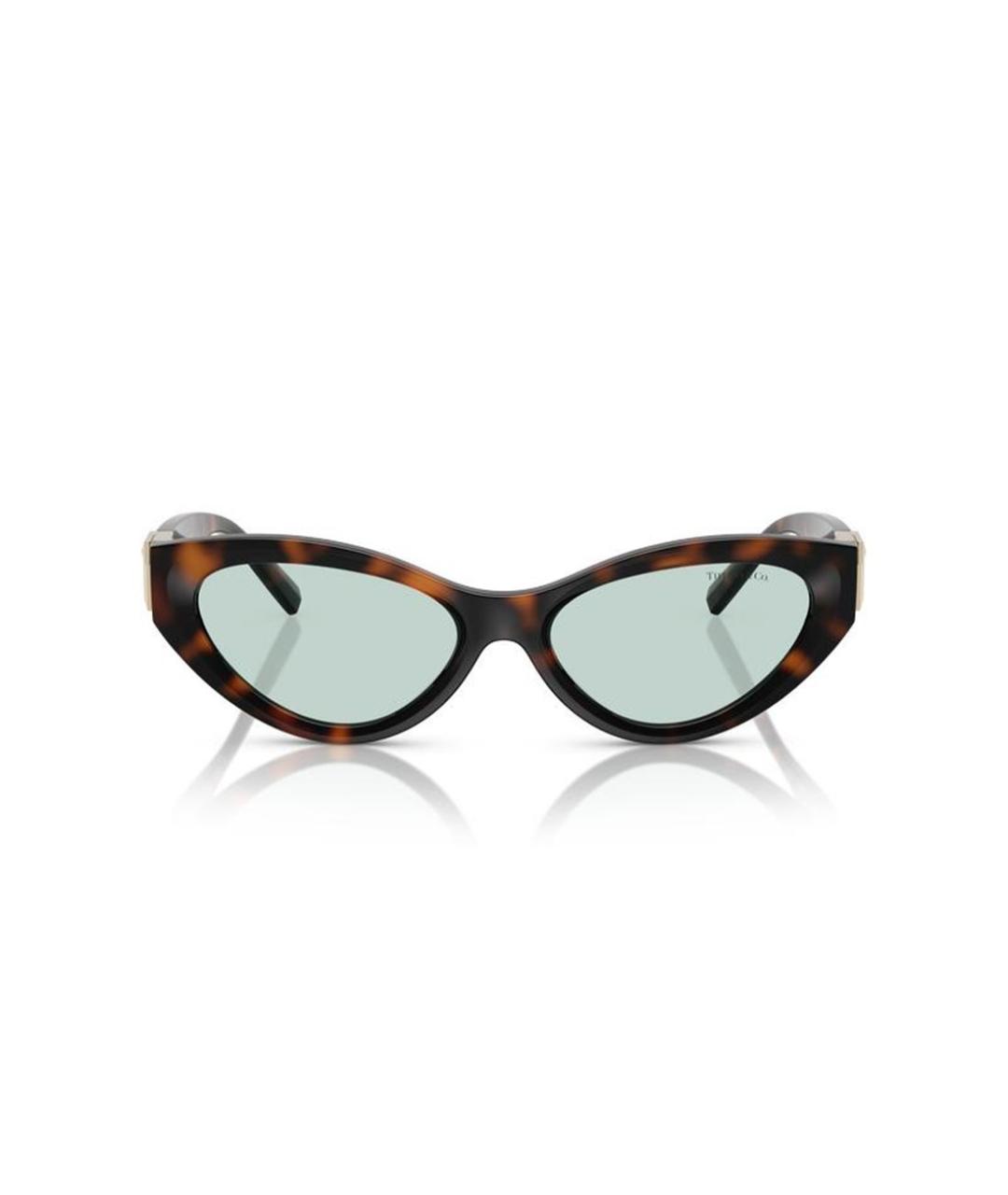 TIFFANY&CO Коричневые солнцезащитные очки, фото 2