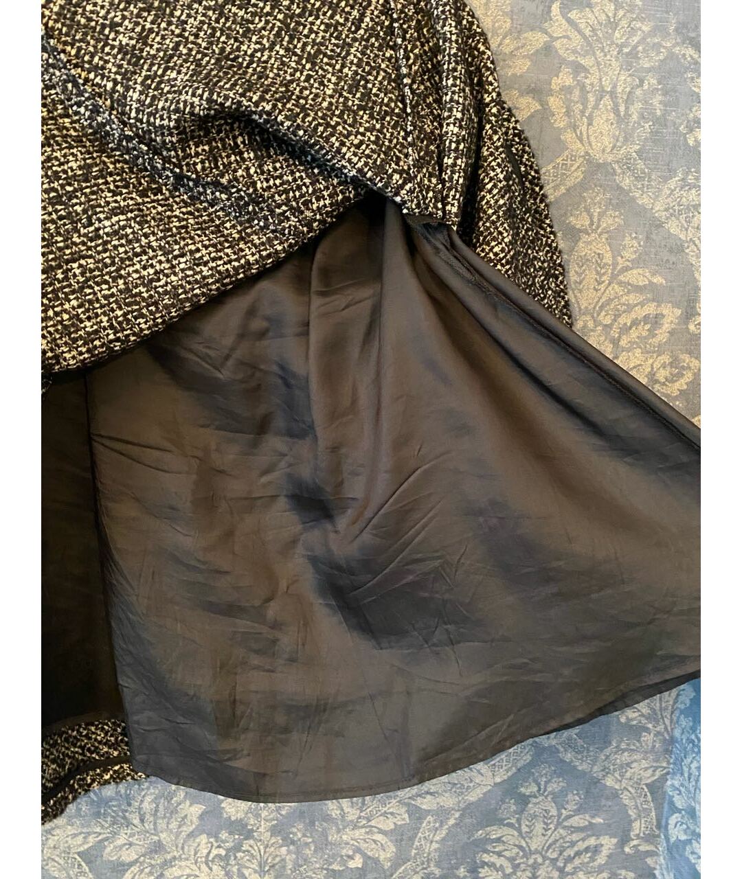 ETRO Черная шерстяная юбка миди, фото 6