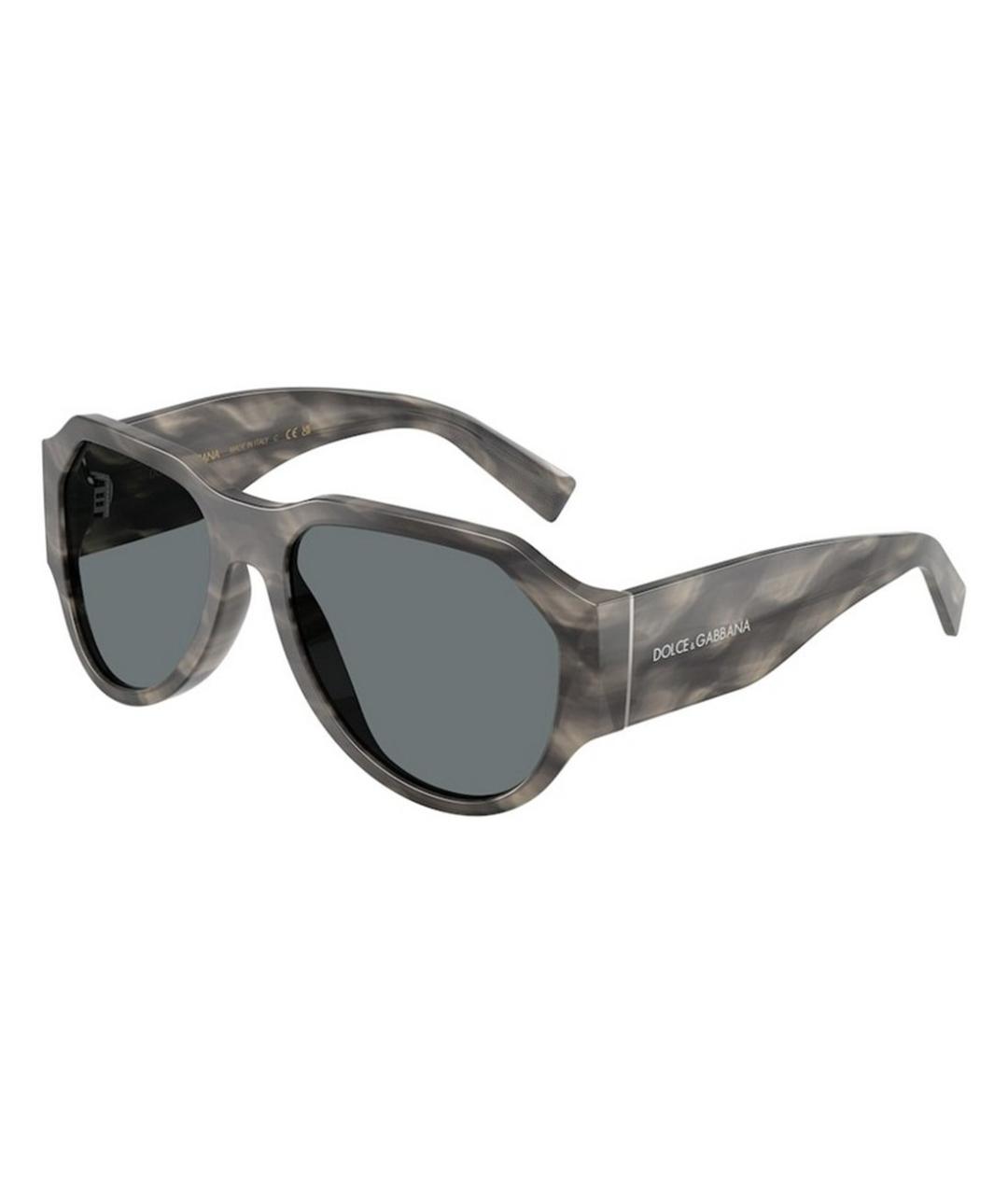 DOLCE&GABBANA Серые солнцезащитные очки, фото 1