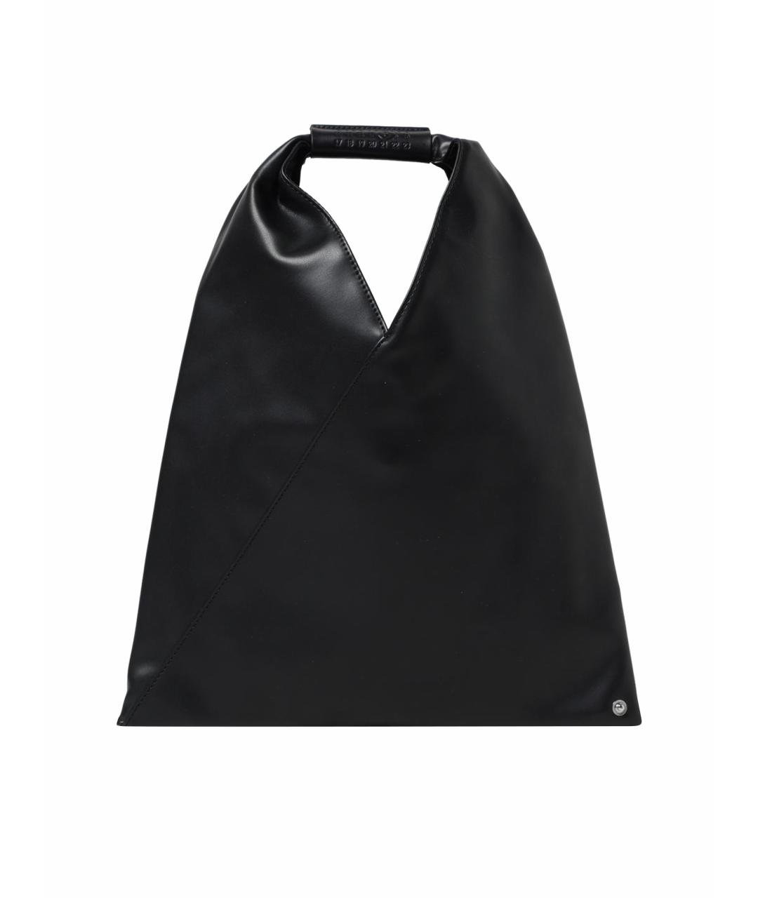 MM6 MAISON MARGIELA Черная сумка тоут, фото 1