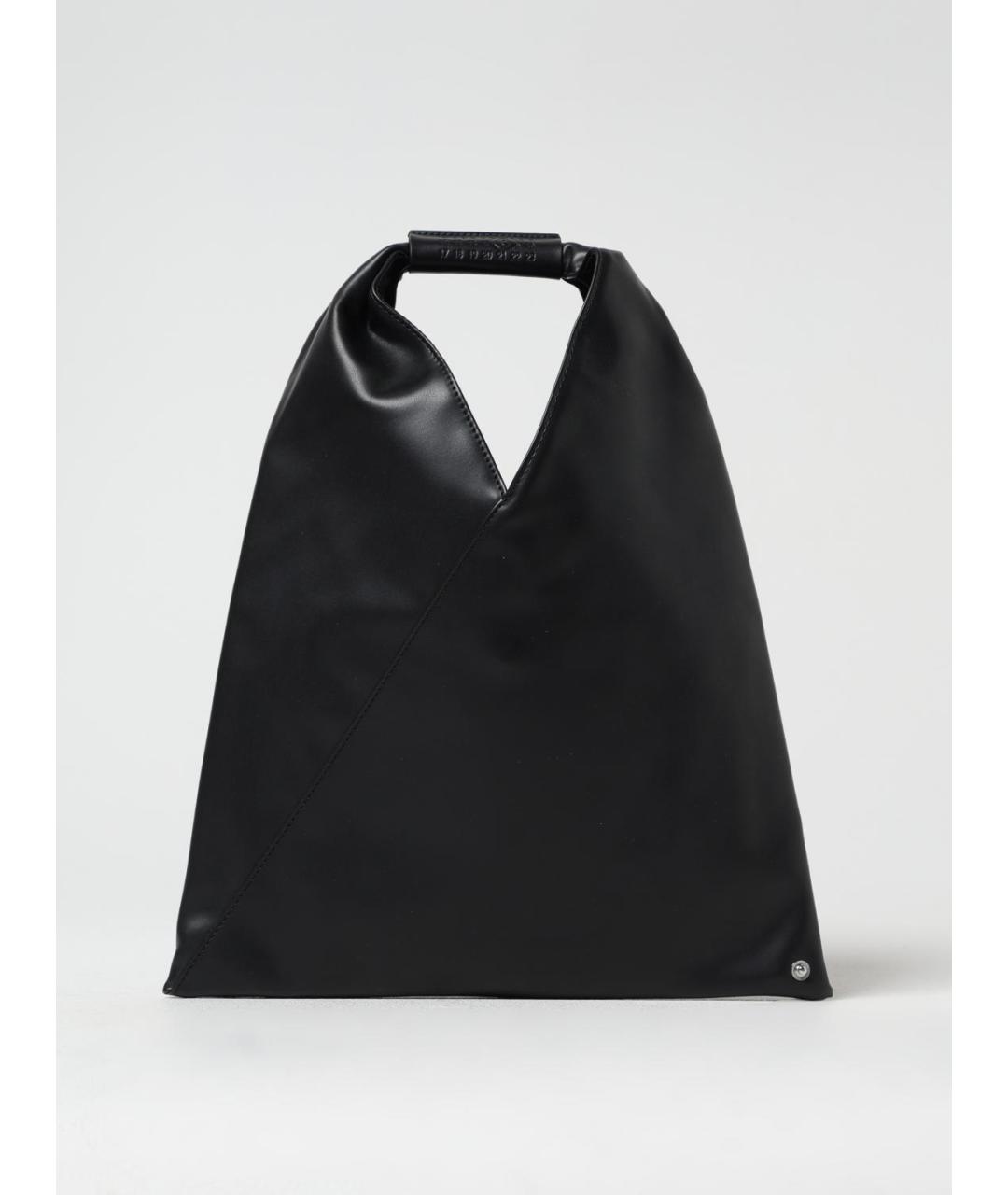 MM6 MAISON MARGIELA Черная сумка тоут, фото 6