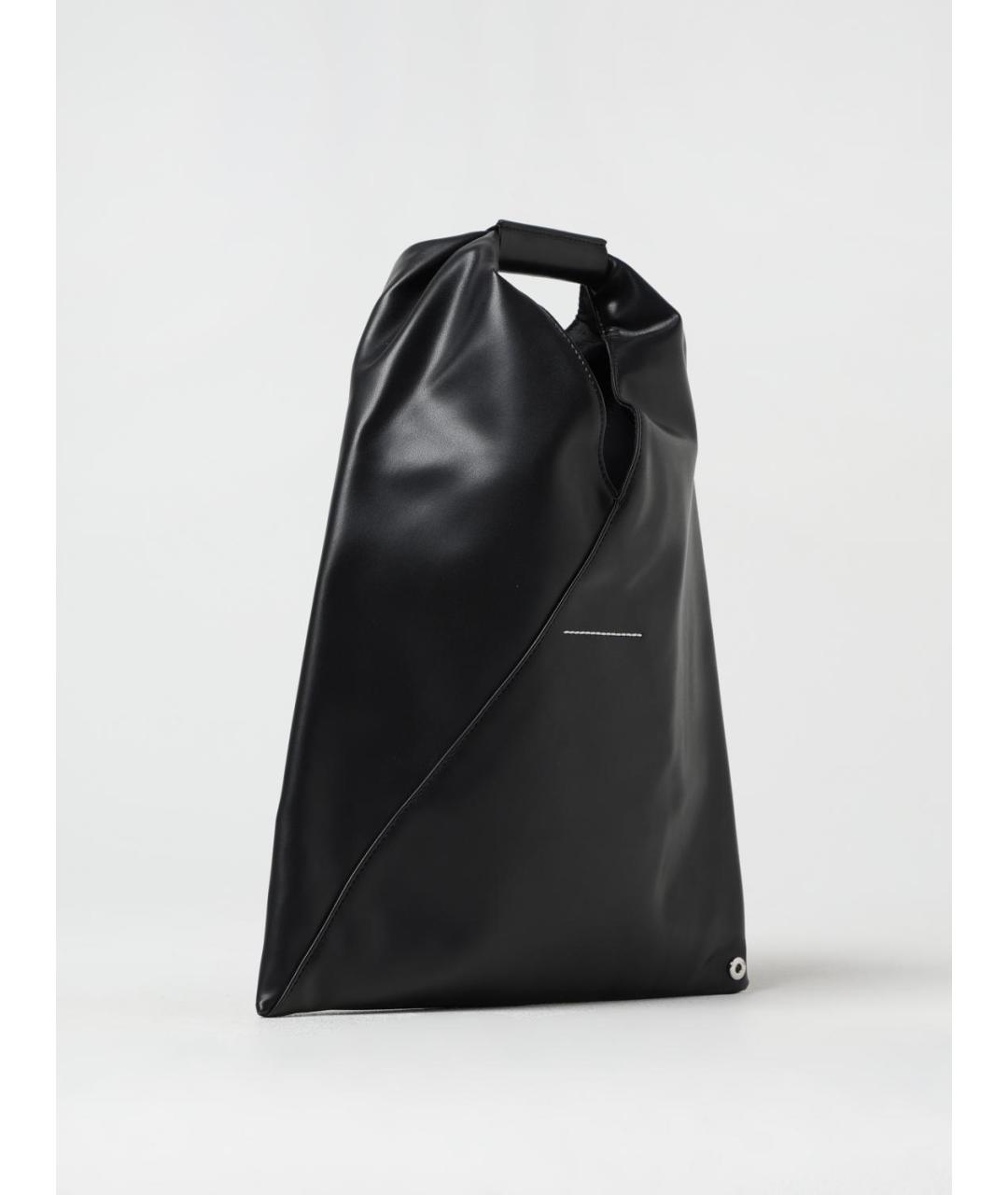 MM6 MAISON MARGIELA Черная сумка тоут, фото 3