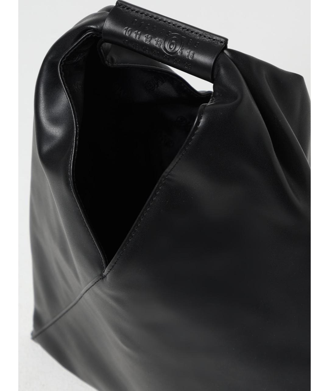 MM6 MAISON MARGIELA Черная сумка тоут, фото 5