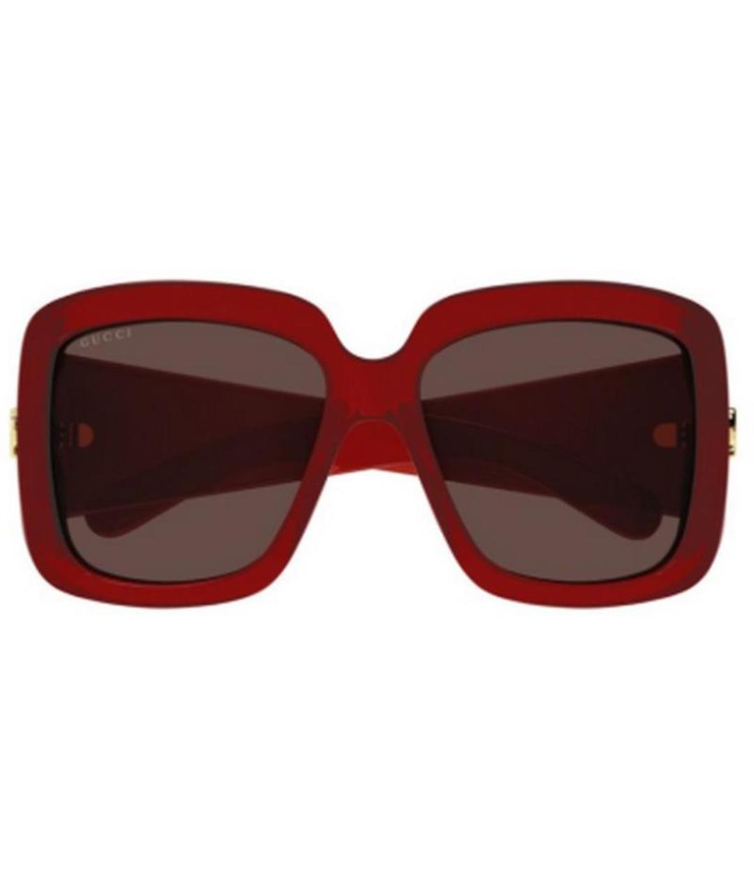 GUCCI Красные солнцезащитные очки, фото 2