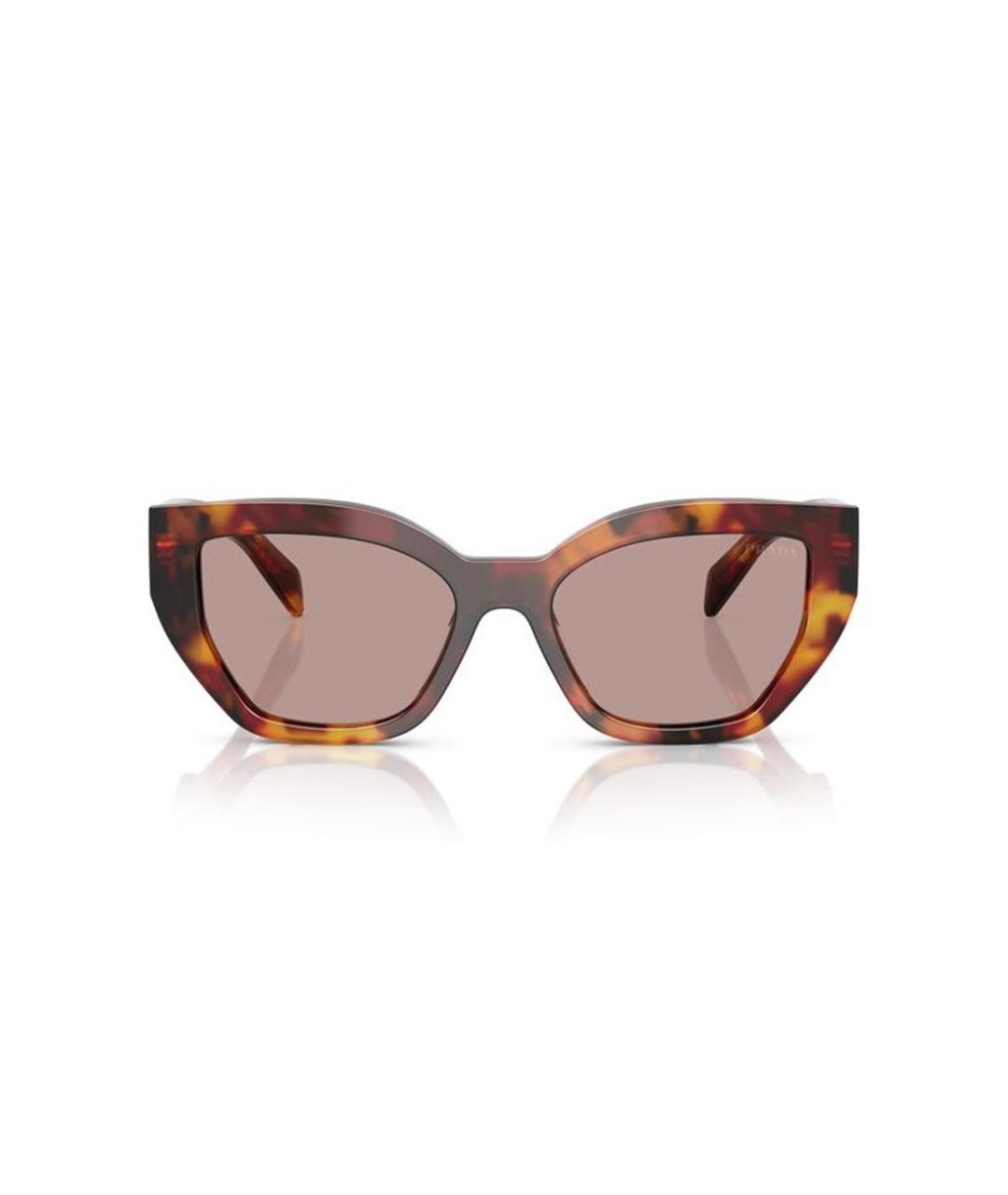 PRADA Коричневые солнцезащитные очки, фото 2