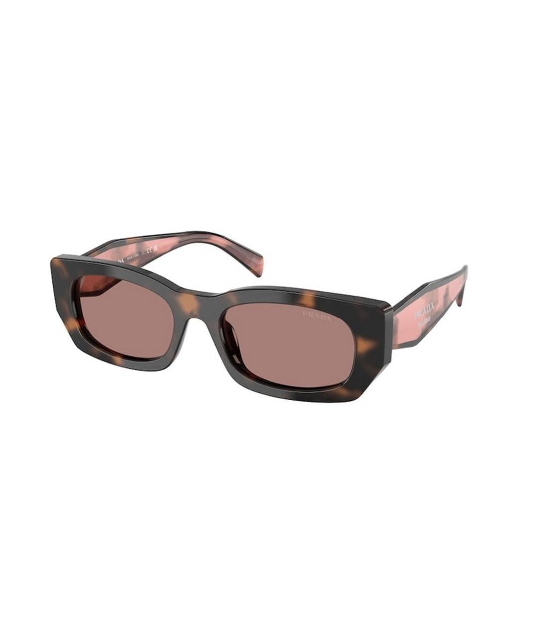 PRADA Коричневые солнцезащитные очки, фото 1