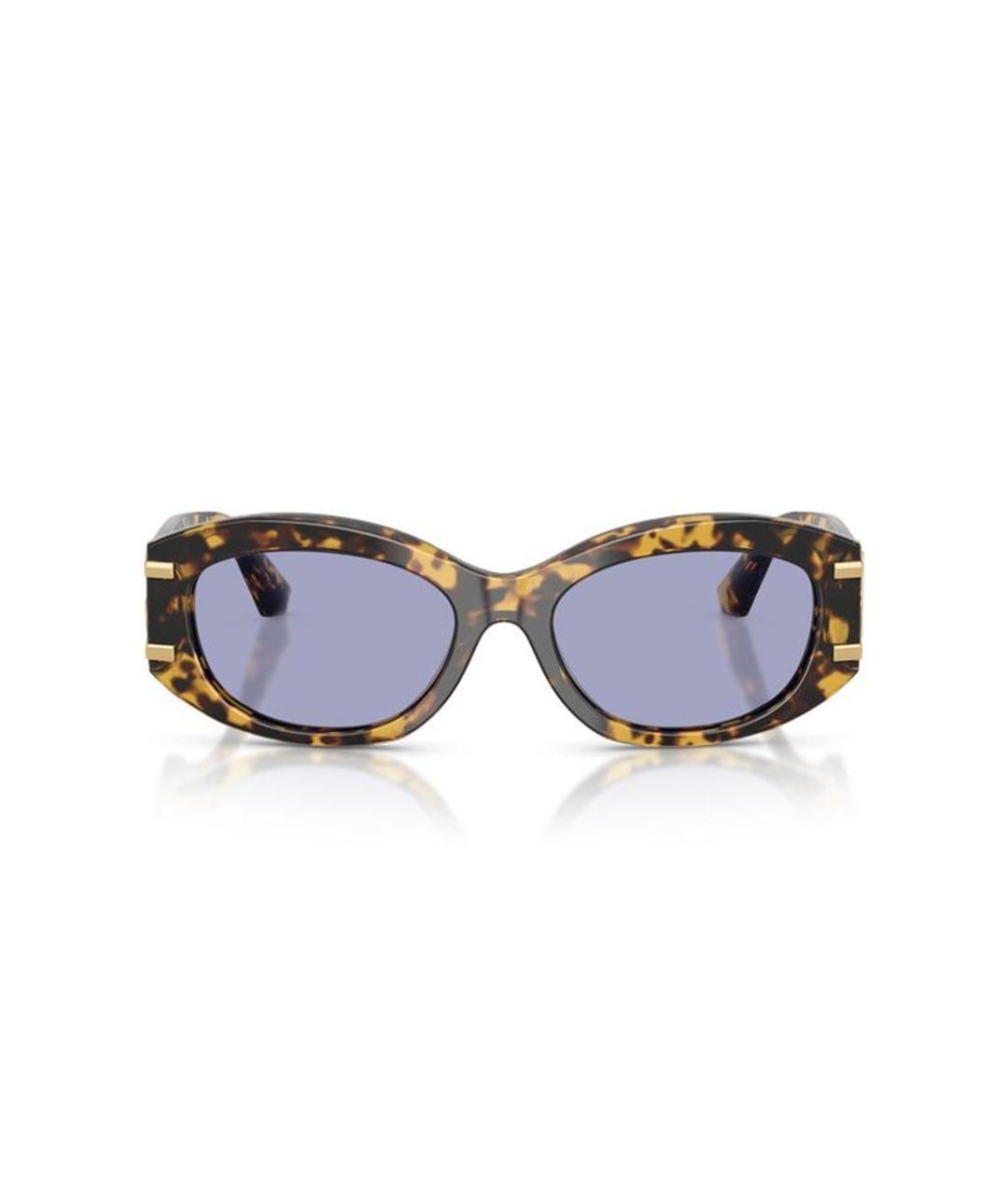 DOLCE&GABBANA Коричневые солнцезащитные очки, фото 2