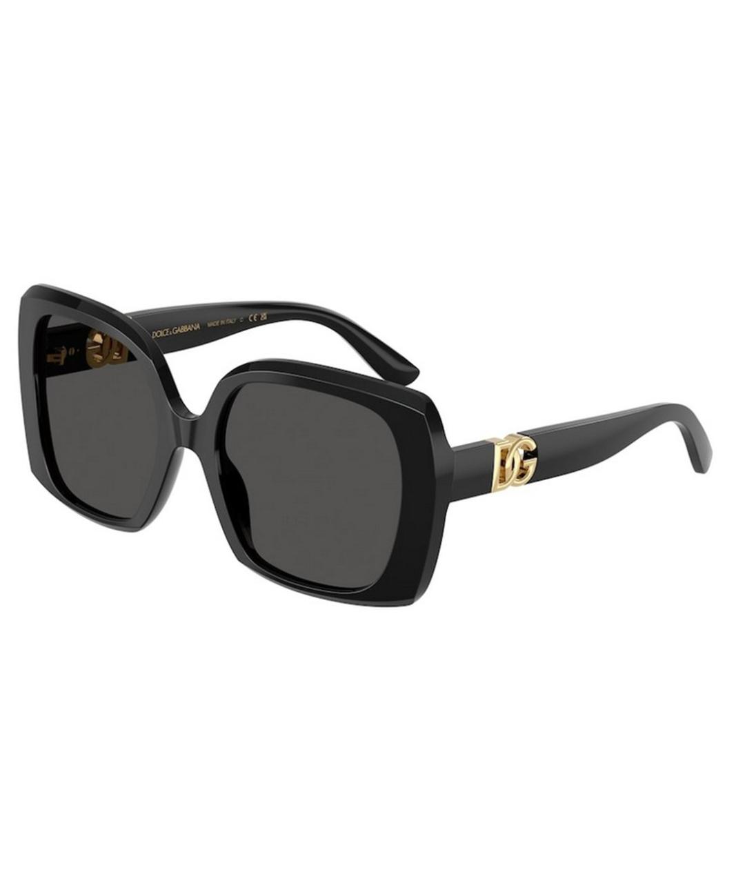 DOLCE&GABBANA Черные солнцезащитные очки, фото 1