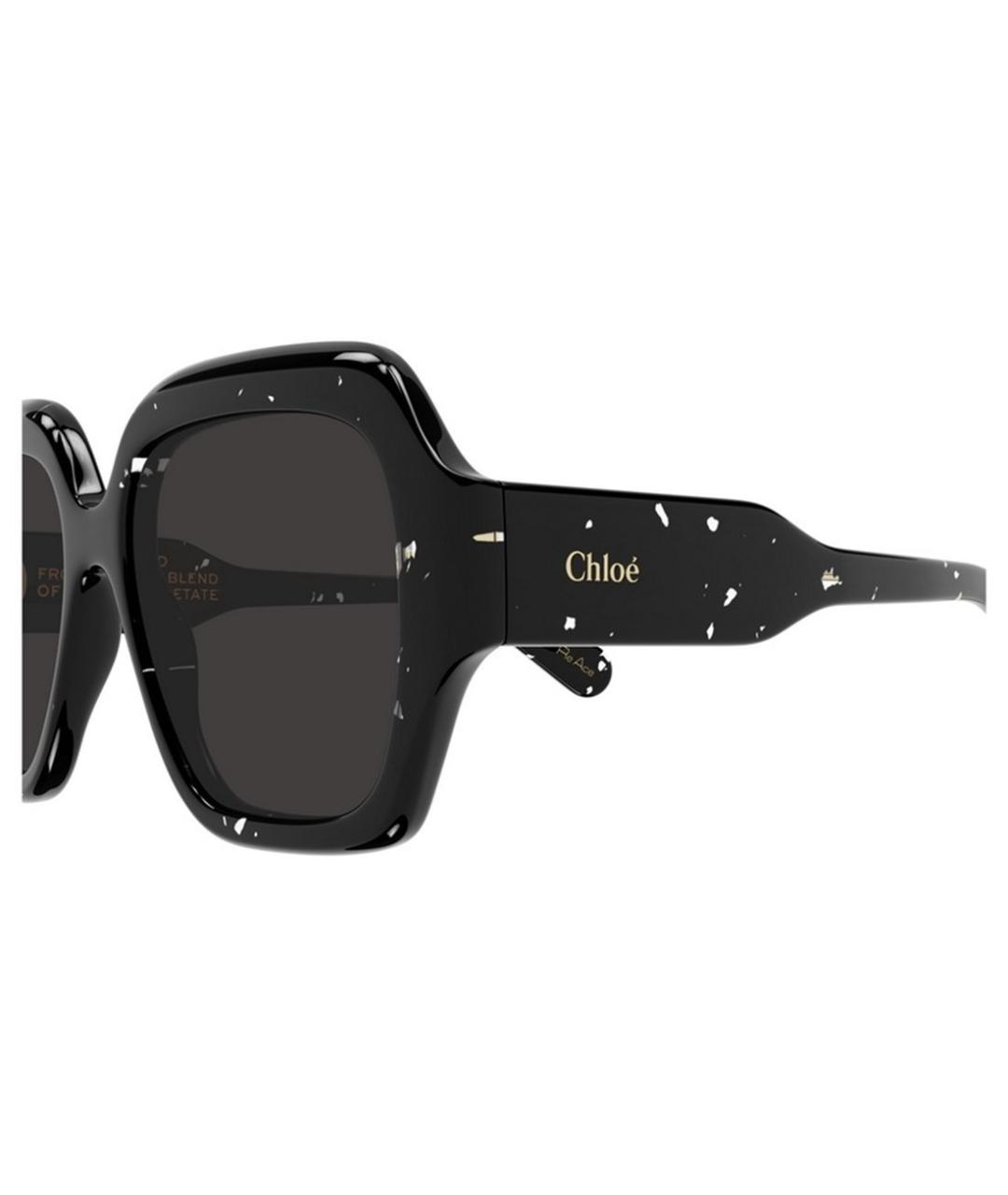 CHLOE Черные солнцезащитные очки, фото 3