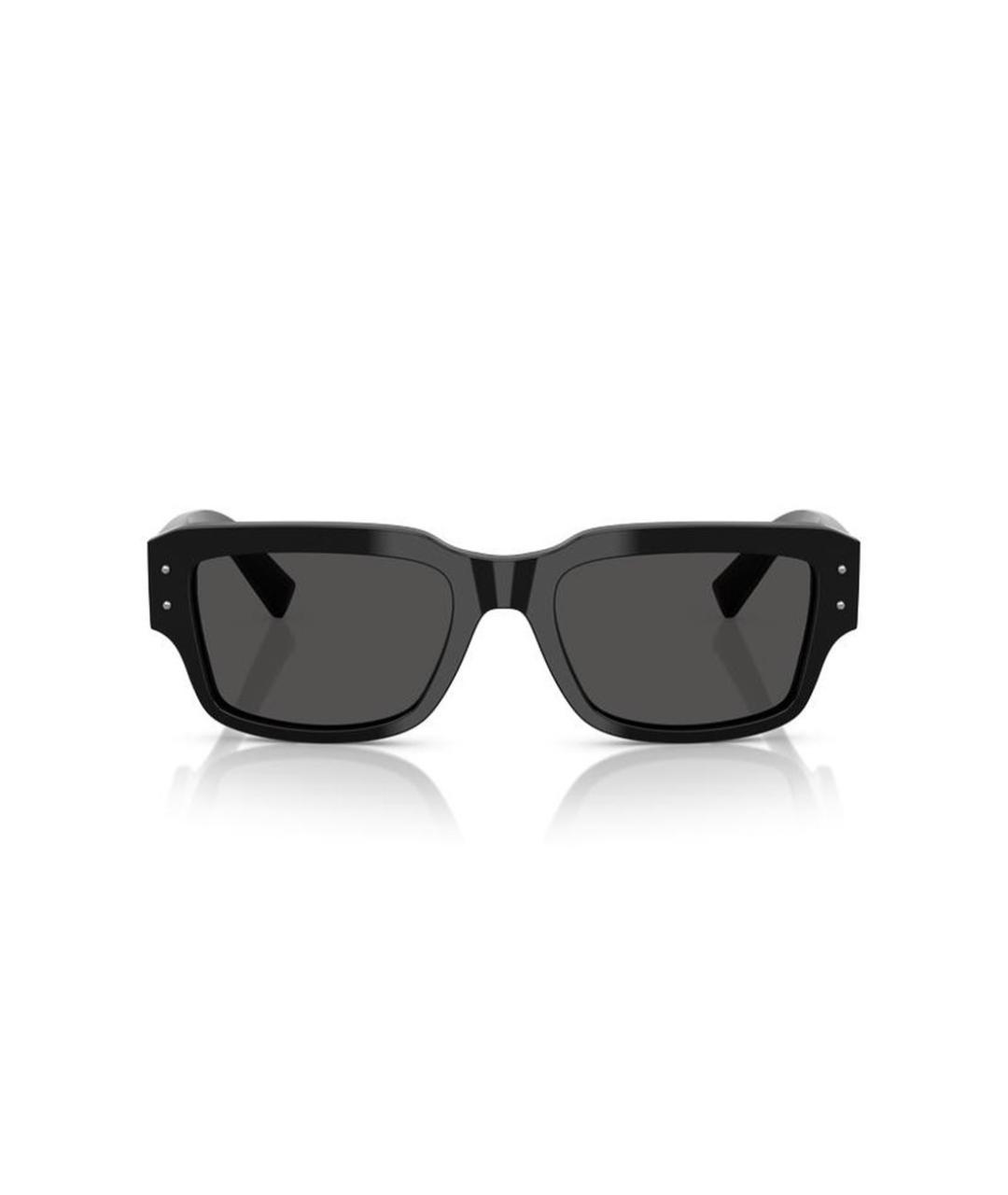 DOLCE&GABBANA Черные солнцезащитные очки, фото 2