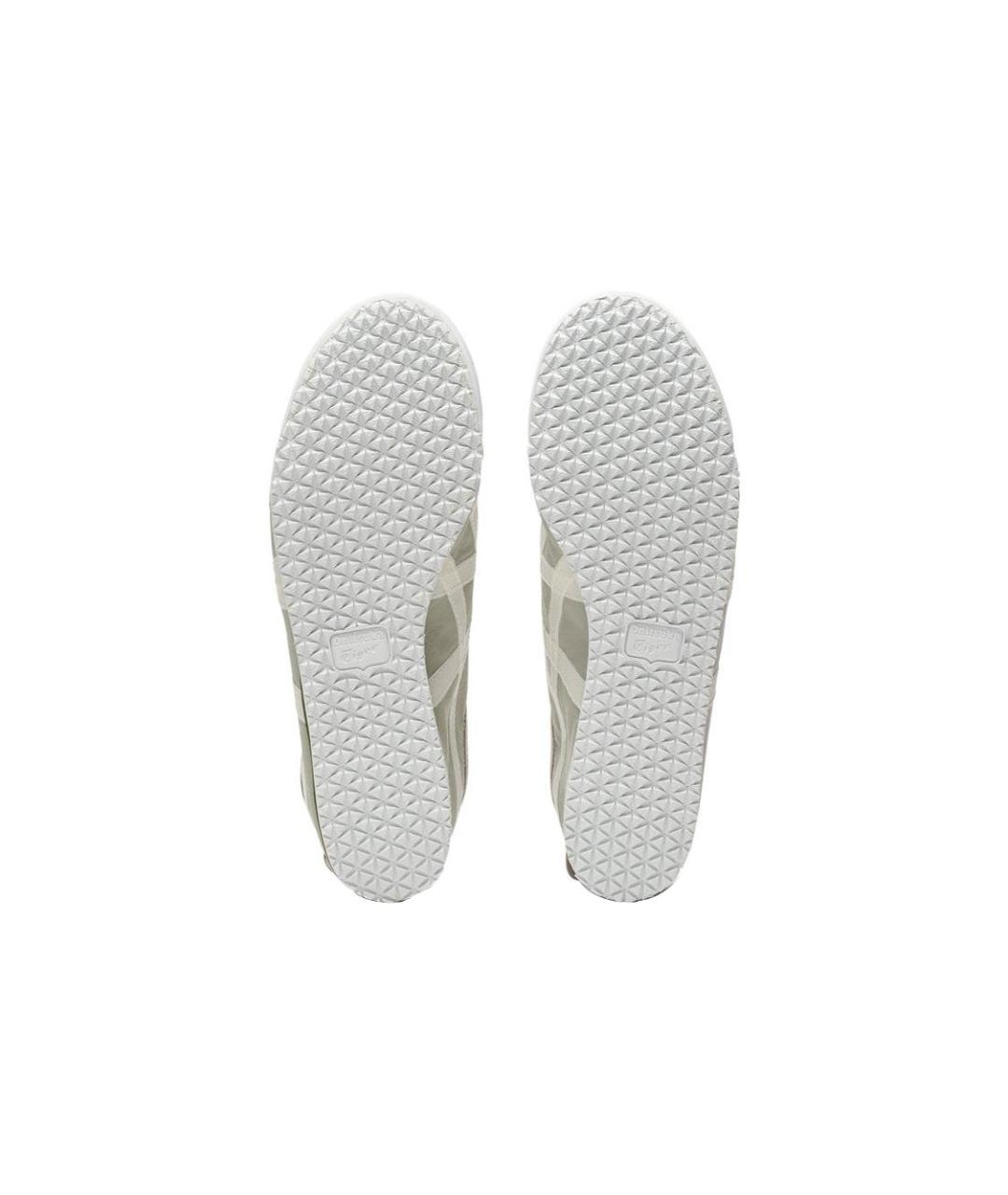 ONITSUKA TIGER Серые текстильные кроссовки, фото 5