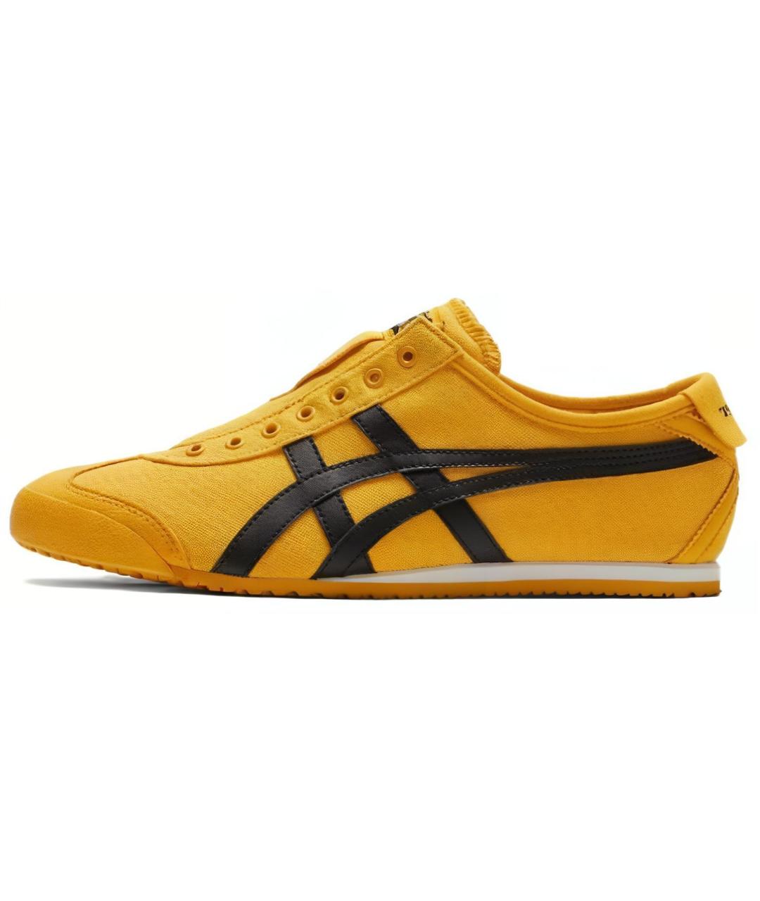 ONITSUKA TIGER Желтые текстильные кроссовки, фото 6