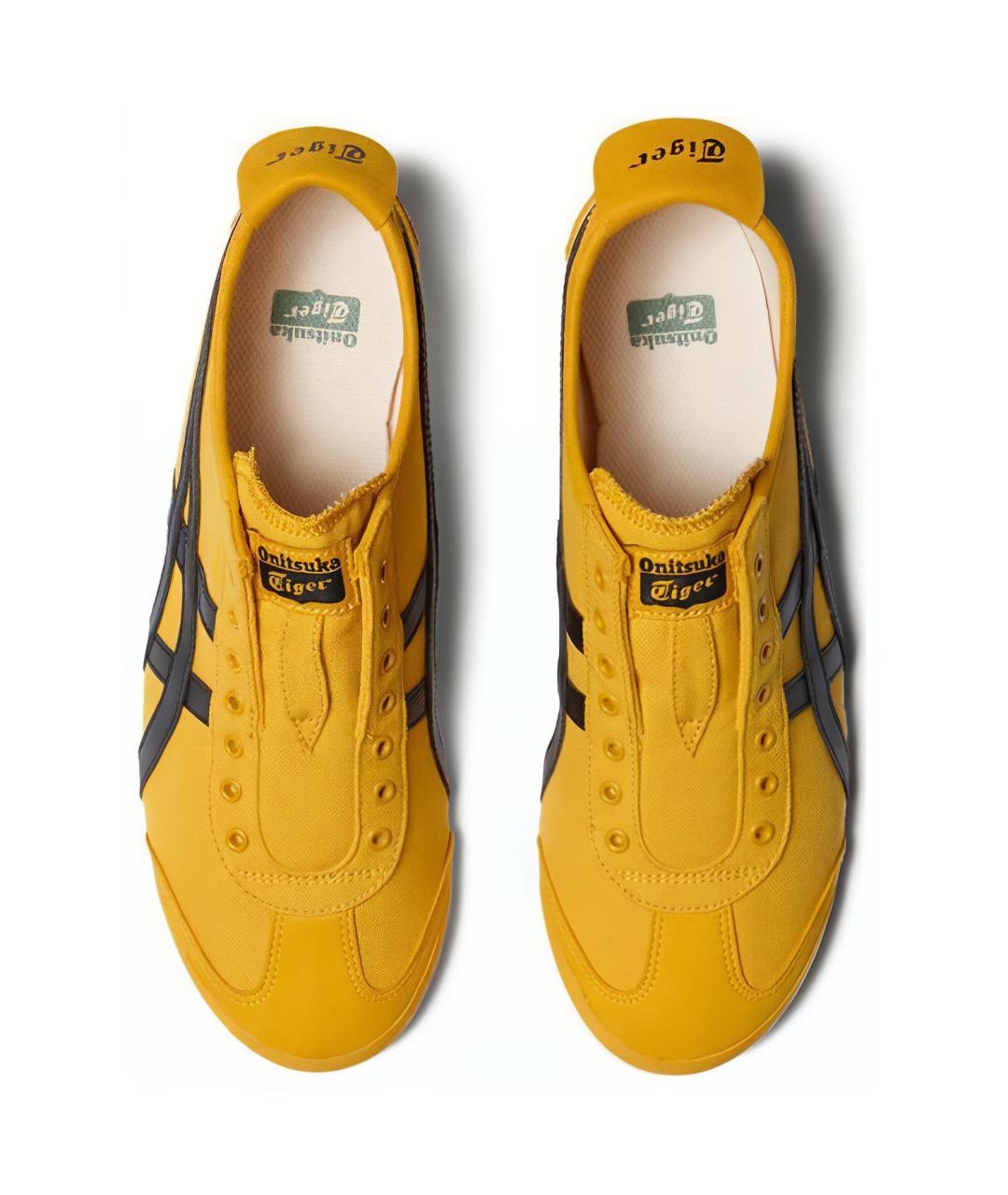 ONITSUKA TIGER Желтые текстильные кроссовки, фото 3