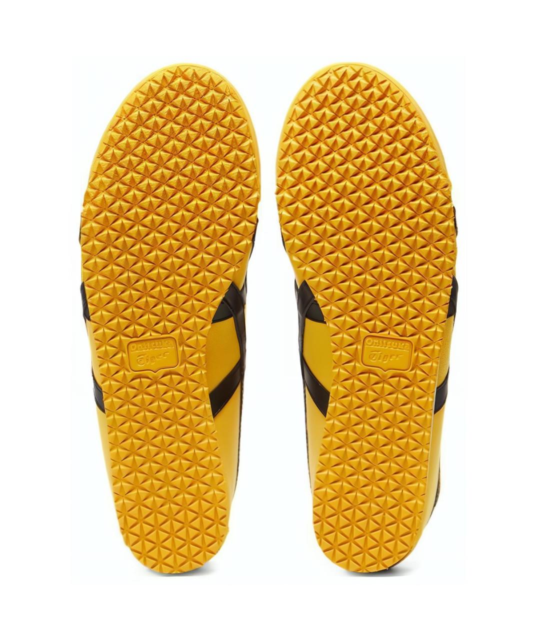 ONITSUKA TIGER Желтые текстильные кроссовки, фото 5