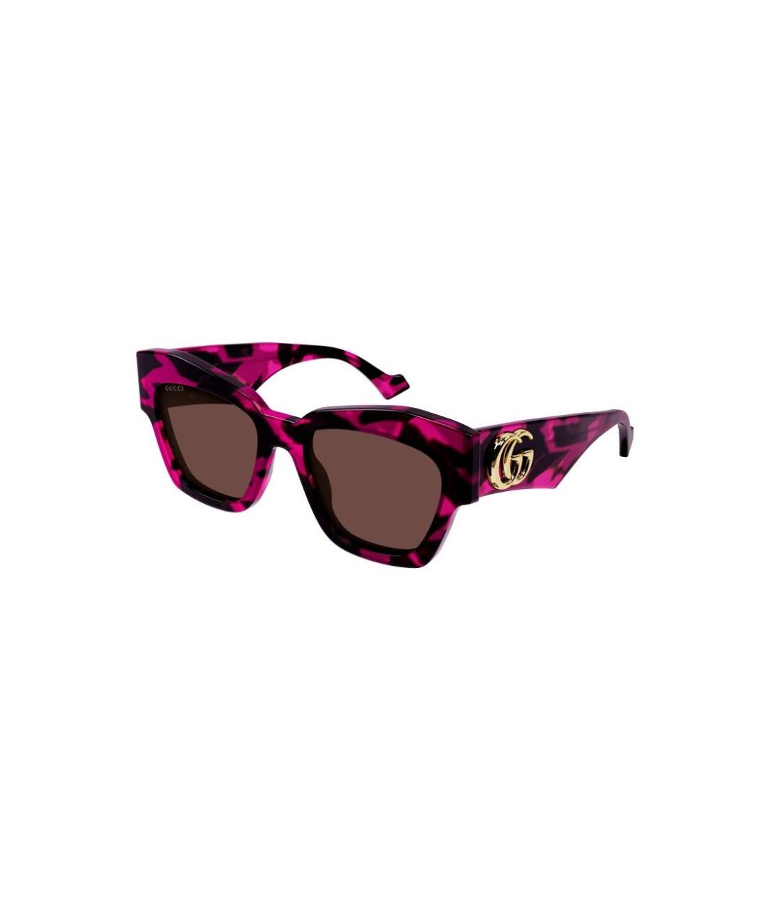 GUCCI Фуксия солнцезащитные очки, фото 1