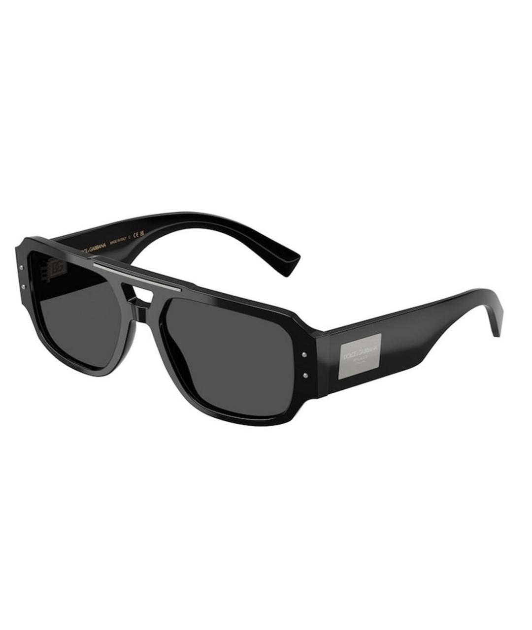DOLCE&GABBANA Черные солнцезащитные очки, фото 1