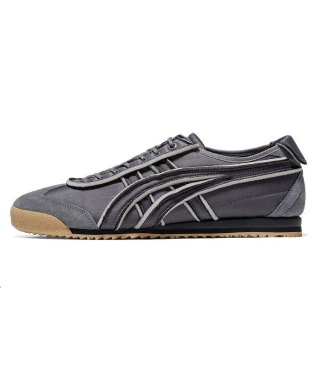 ONITSUKA TIGER Темно-синие текстильные кроссовки, фото 2