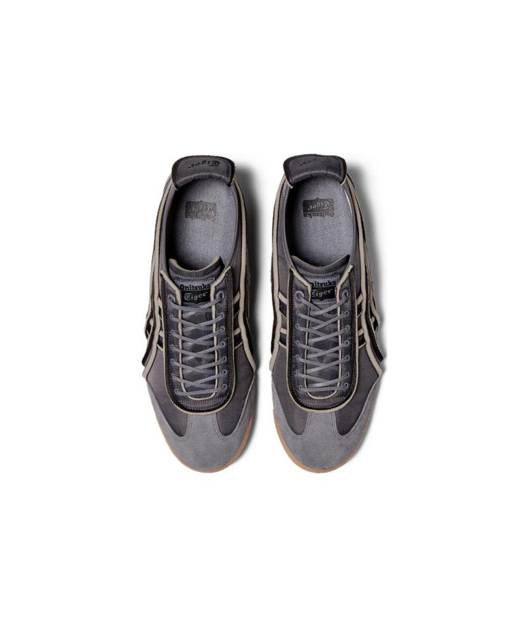 ONITSUKA TIGER Темно-синие текстильные кроссовки, фото 4