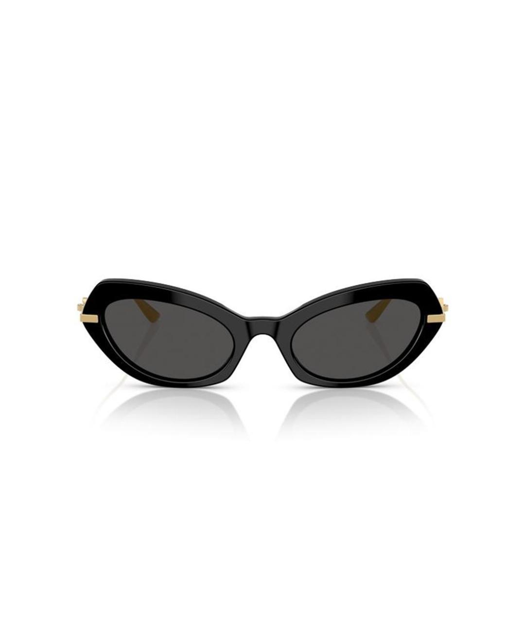 DOLCE&GABBANA Черные солнцезащитные очки, фото 2