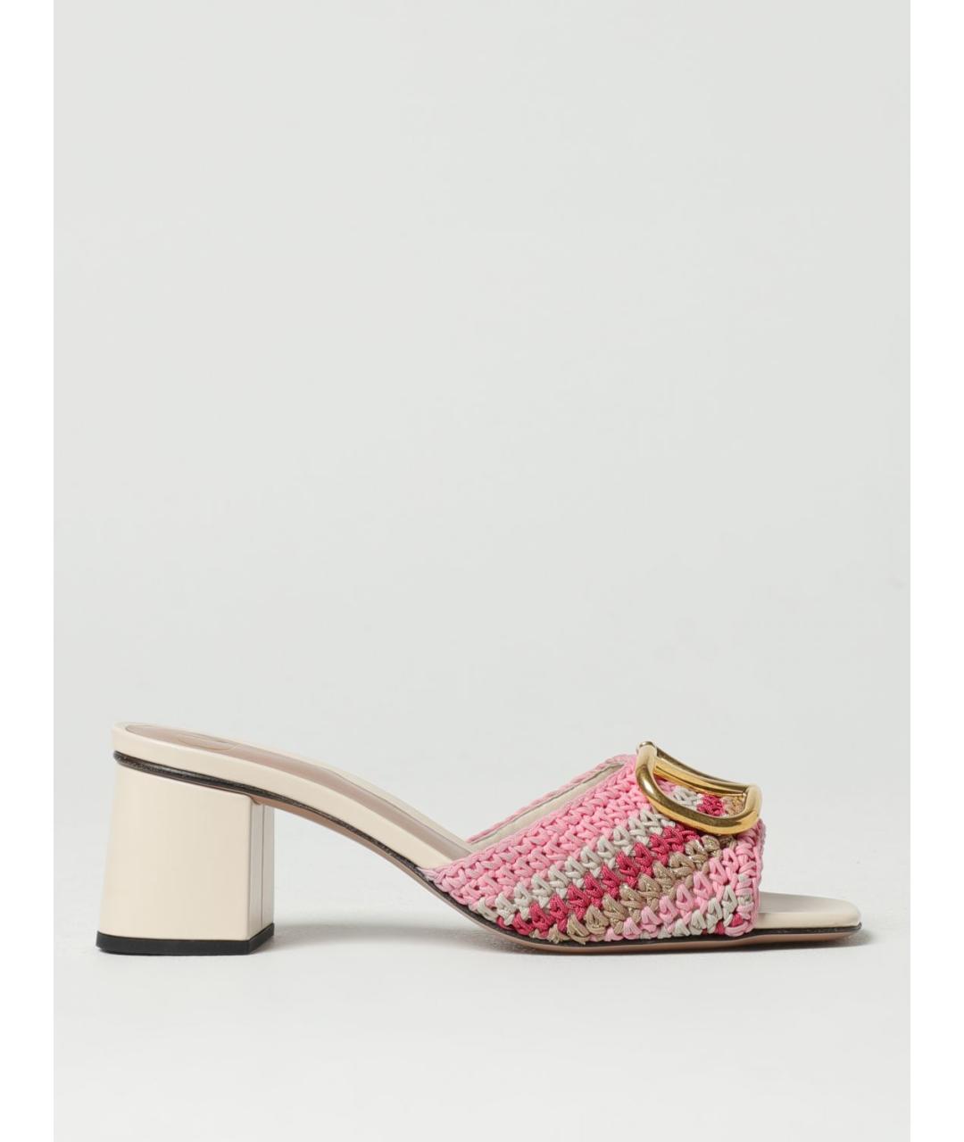 VALENTINO Розовые мюли, фото 5