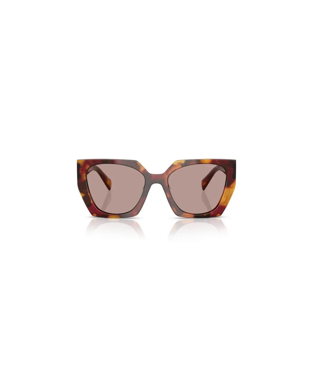 PRADA Коричневые солнцезащитные очки, фото 2