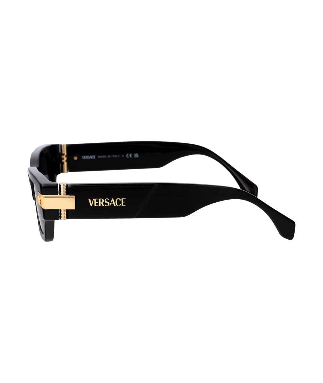 VERSACE Черные солнцезащитные очки, фото 3