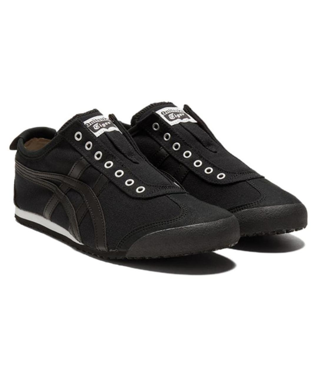 ONITSUKA TIGER Черные текстильные кроссовки, фото 2