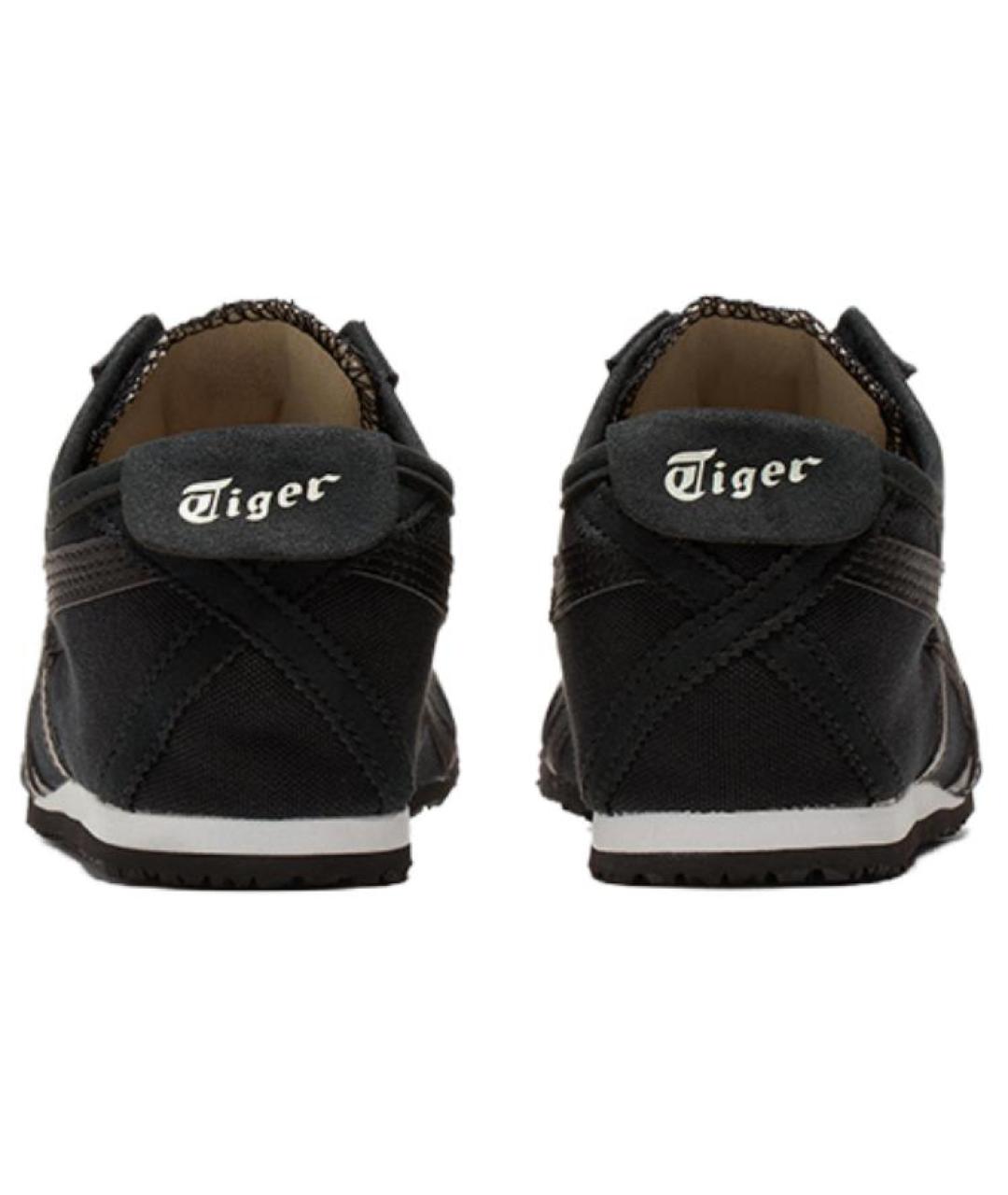 ONITSUKA TIGER Черные текстильные кроссовки, фото 4