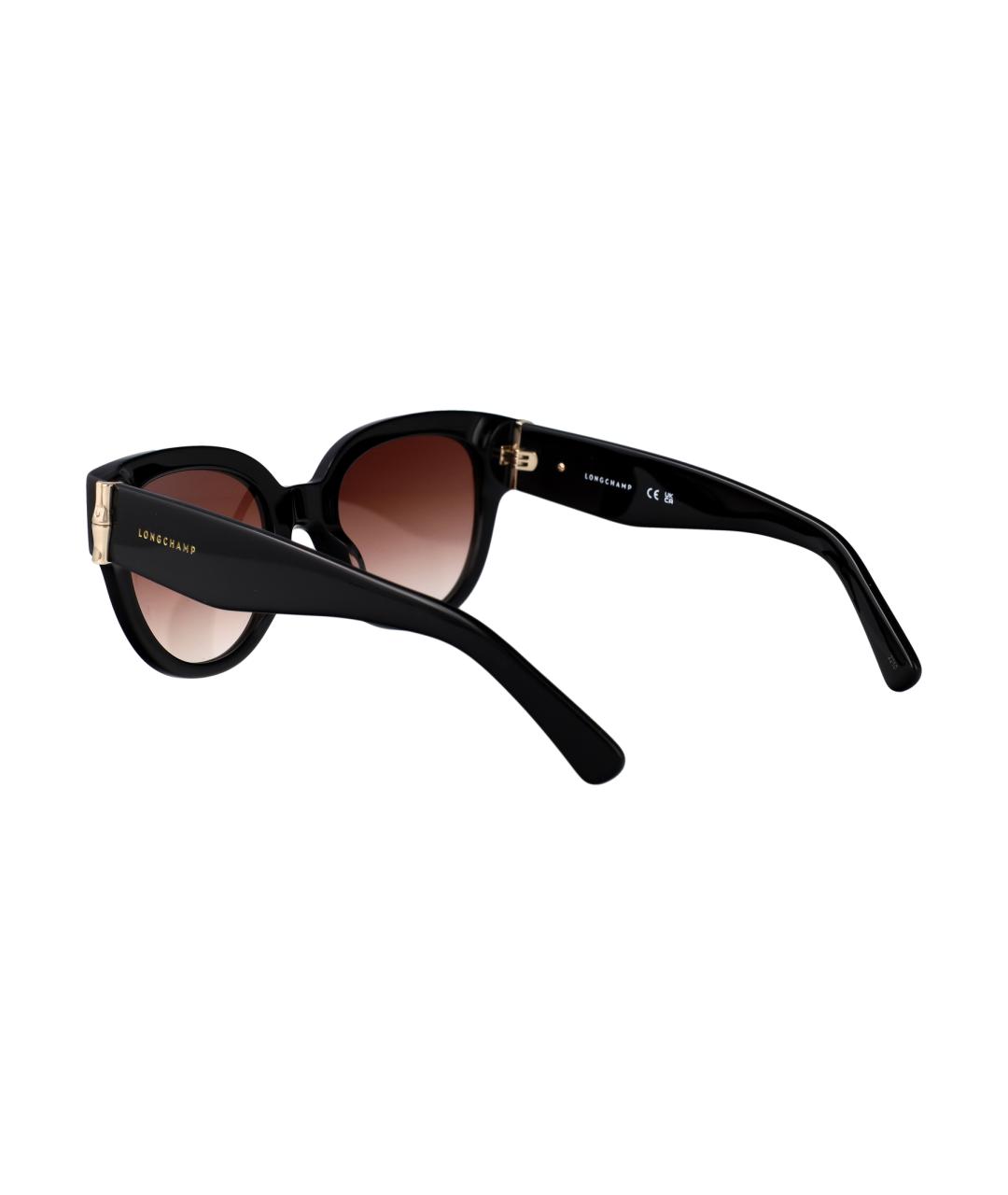 LONGCHAMP Черные солнцезащитные очки, фото 4
