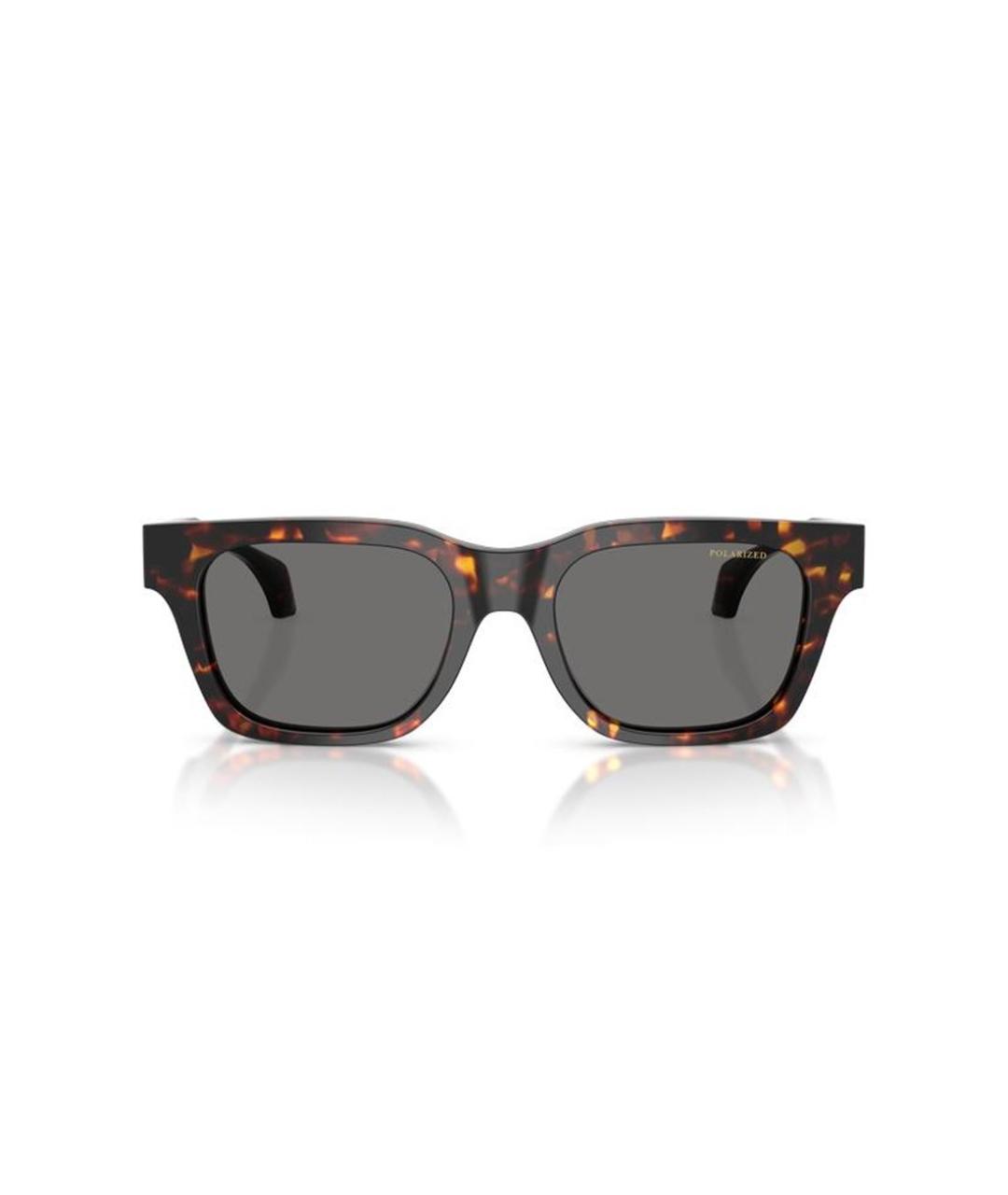 VERSACE Коричневые солнцезащитные очки, фото 2