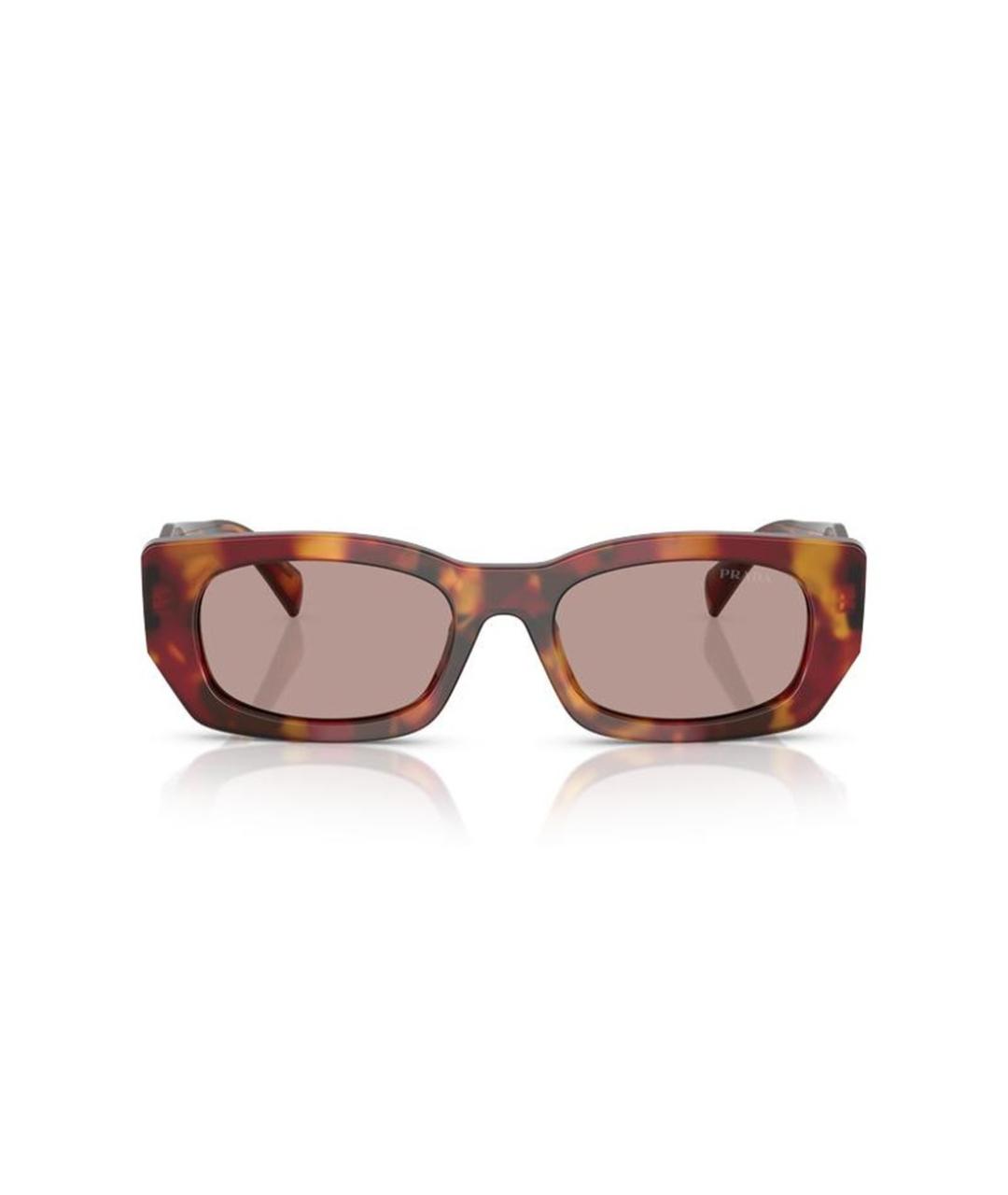 PRADA Коричневые солнцезащитные очки, фото 2