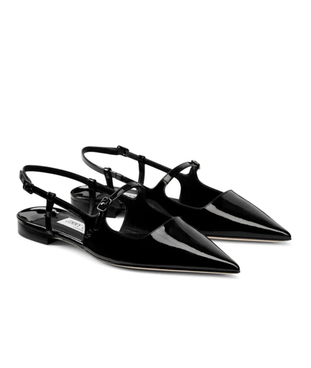 JIMMY CHOO Черные балетки, фото 2