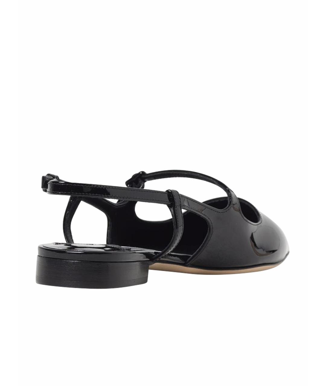 JIMMY CHOO Черные балетки, фото 4