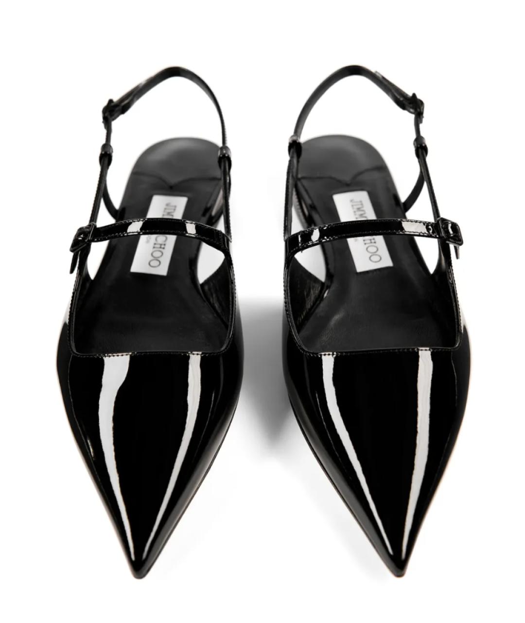 JIMMY CHOO Черные балетки, фото 3