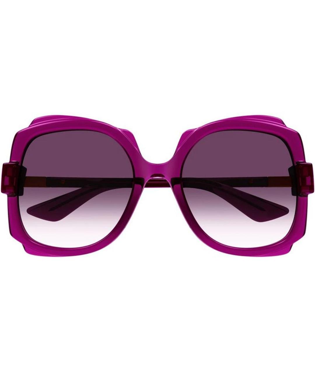 GUCCI Фиолетовые солнцезащитные очки, фото 2
