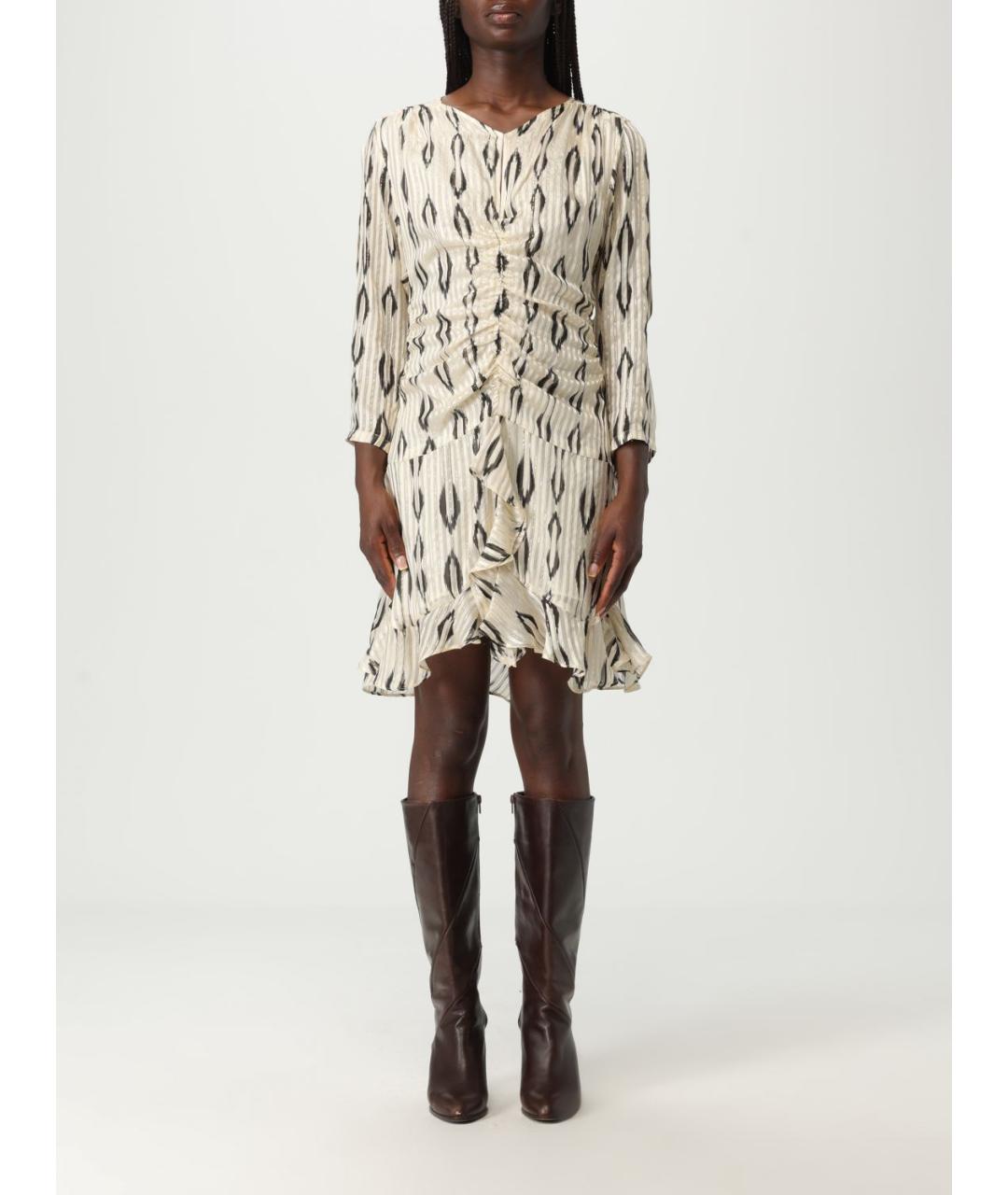 ISABEL MARANT Бежевое платье, фото 2